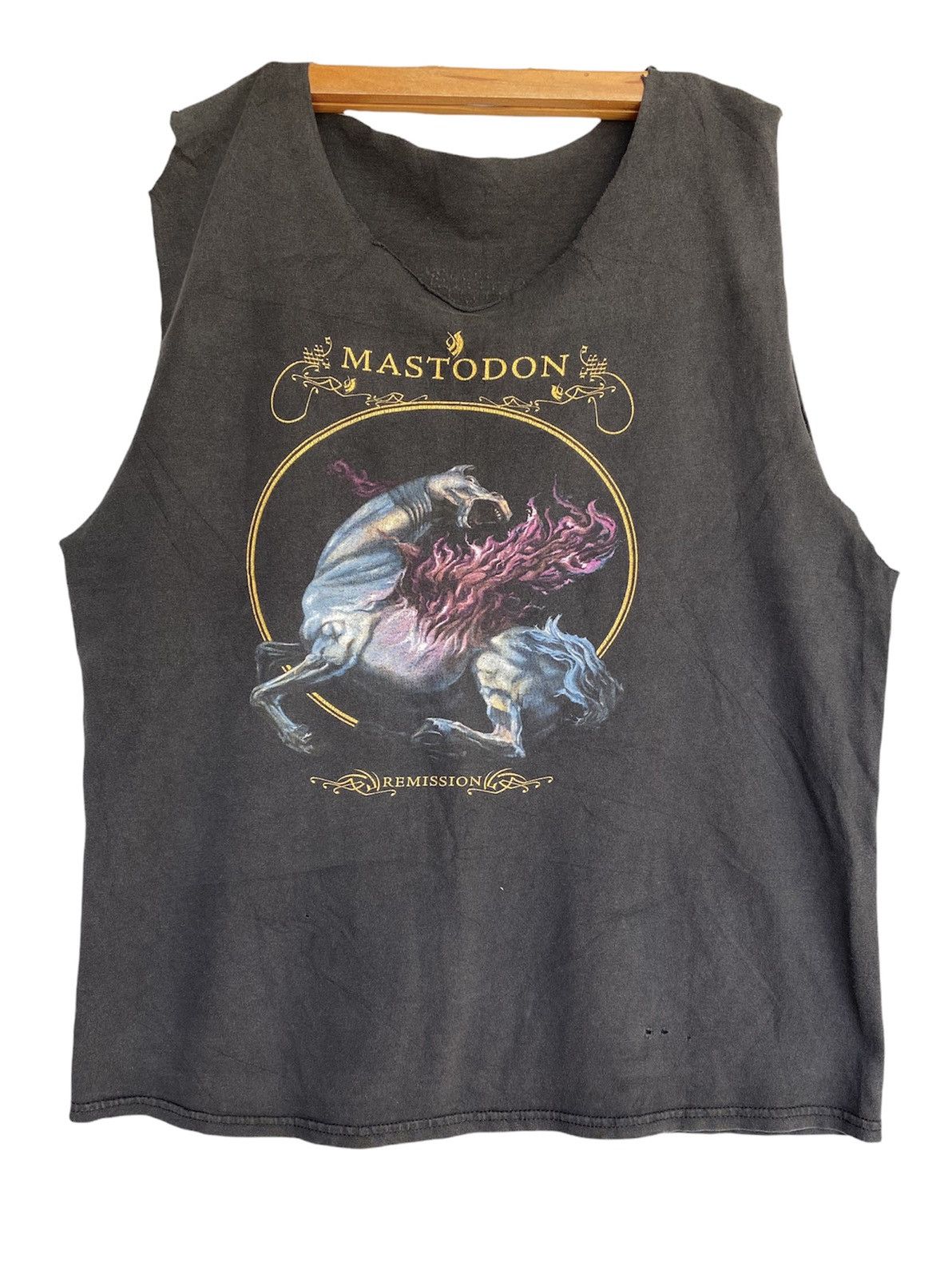 Rare Mastodon first album Remission by Relapse Record shirt