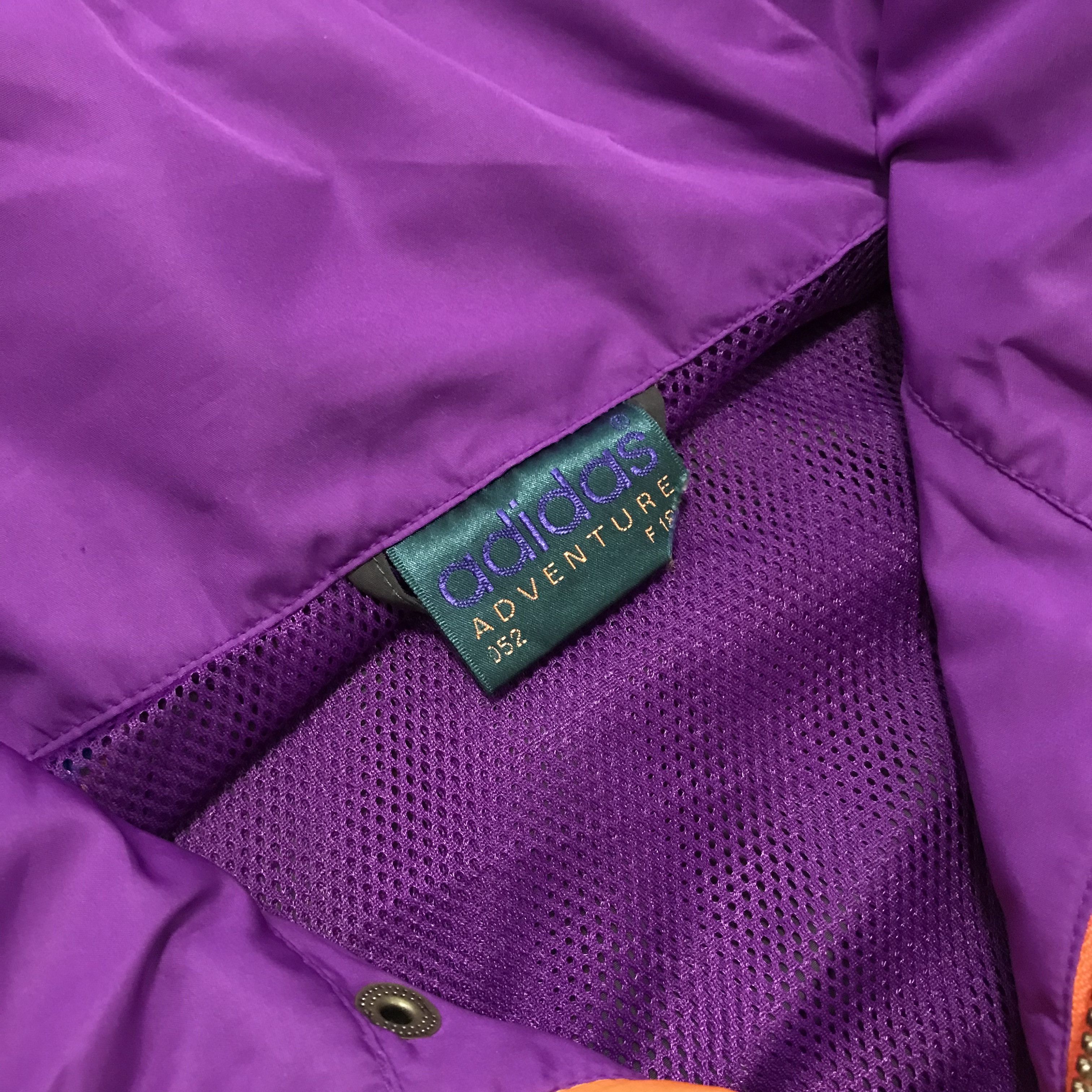 Adidas × Vintage ADIDAS ADVENTURE Vintage Jacket 90s Streetwear Windbreaker Size US L / EU 52-54 / 3 - 9 Thumbnail