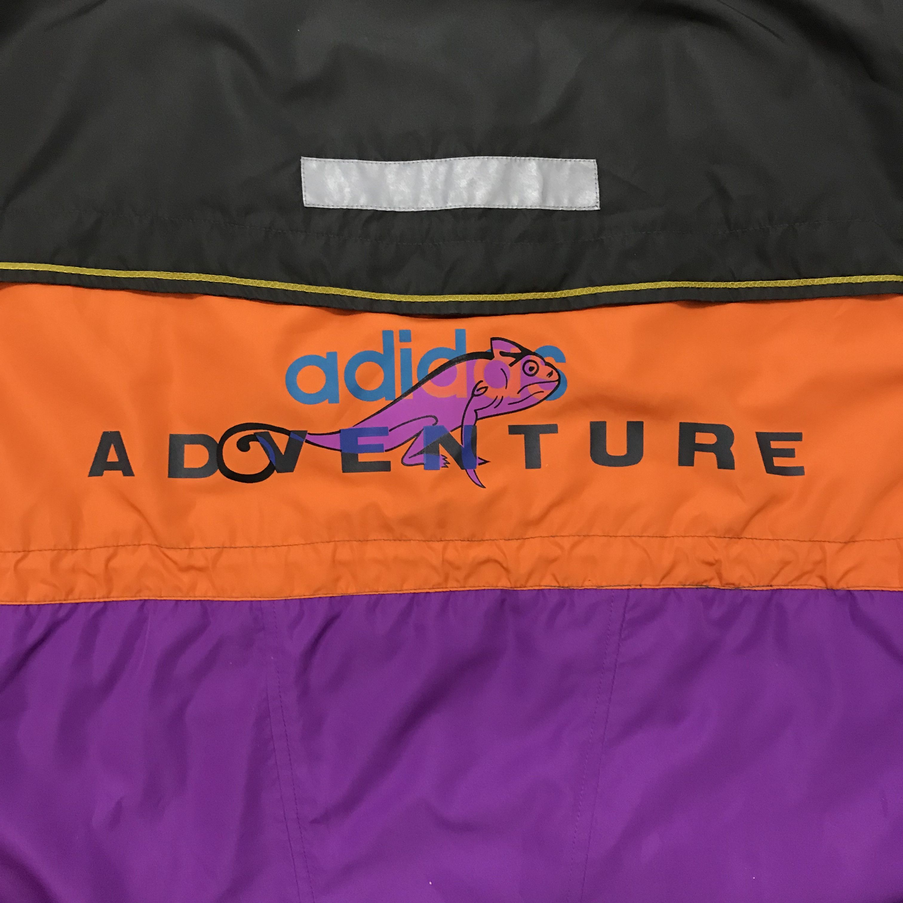 Adidas × Vintage ADIDAS ADVENTURE Vintage Jacket 90s Streetwear Windbreaker Size US L / EU 52-54 / 3 - 5 Thumbnail