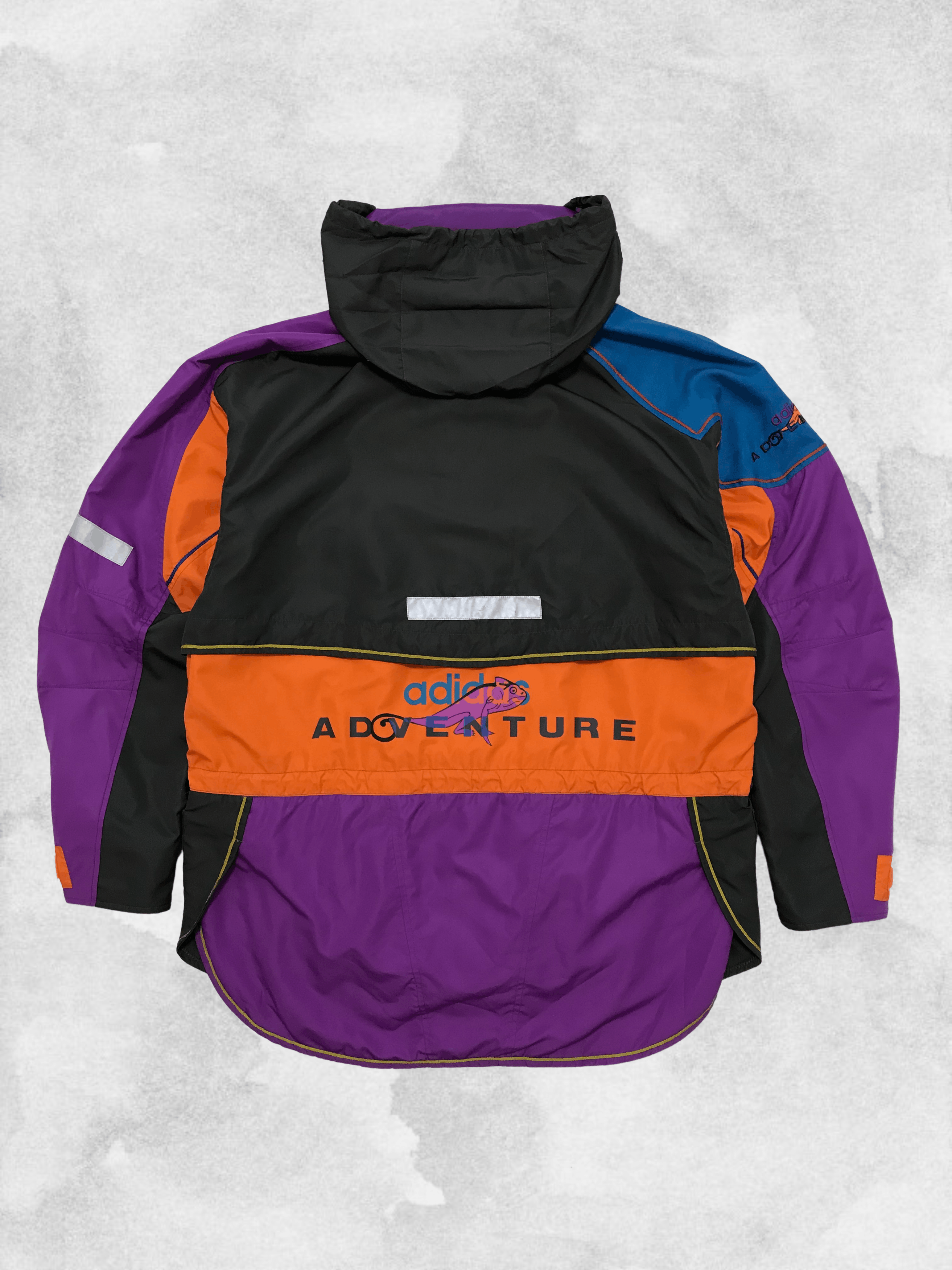 Adidas × Vintage ADIDAS ADVENTURE Vintage Jacket 90s Streetwear Windbreaker Size US L / EU 52-54 / 3 - 2 Thumbnail
