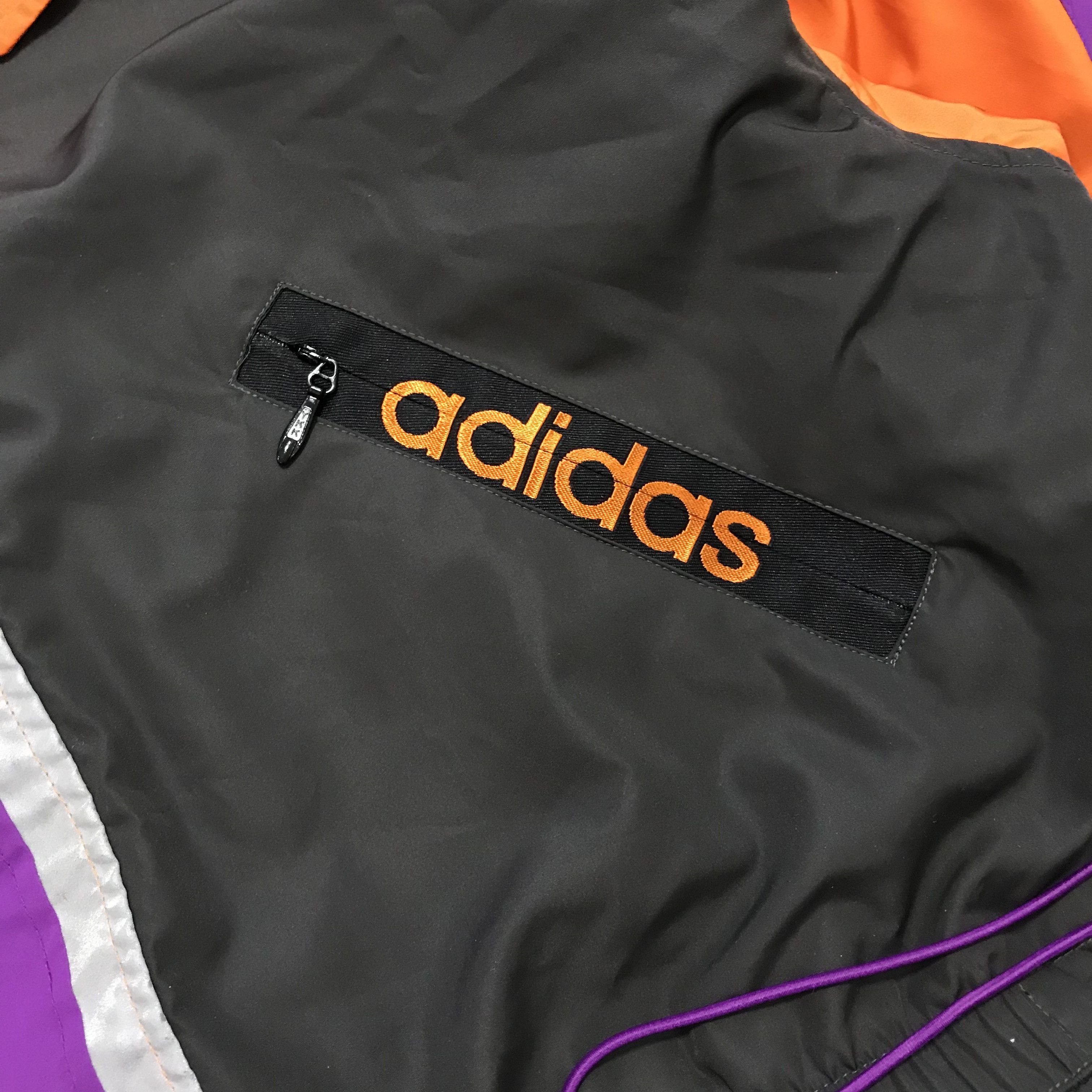 Adidas × Vintage ADIDAS ADVENTURE Vintage Jacket 90s Streetwear Windbreaker Size US L / EU 52-54 / 3 - 7 Thumbnail