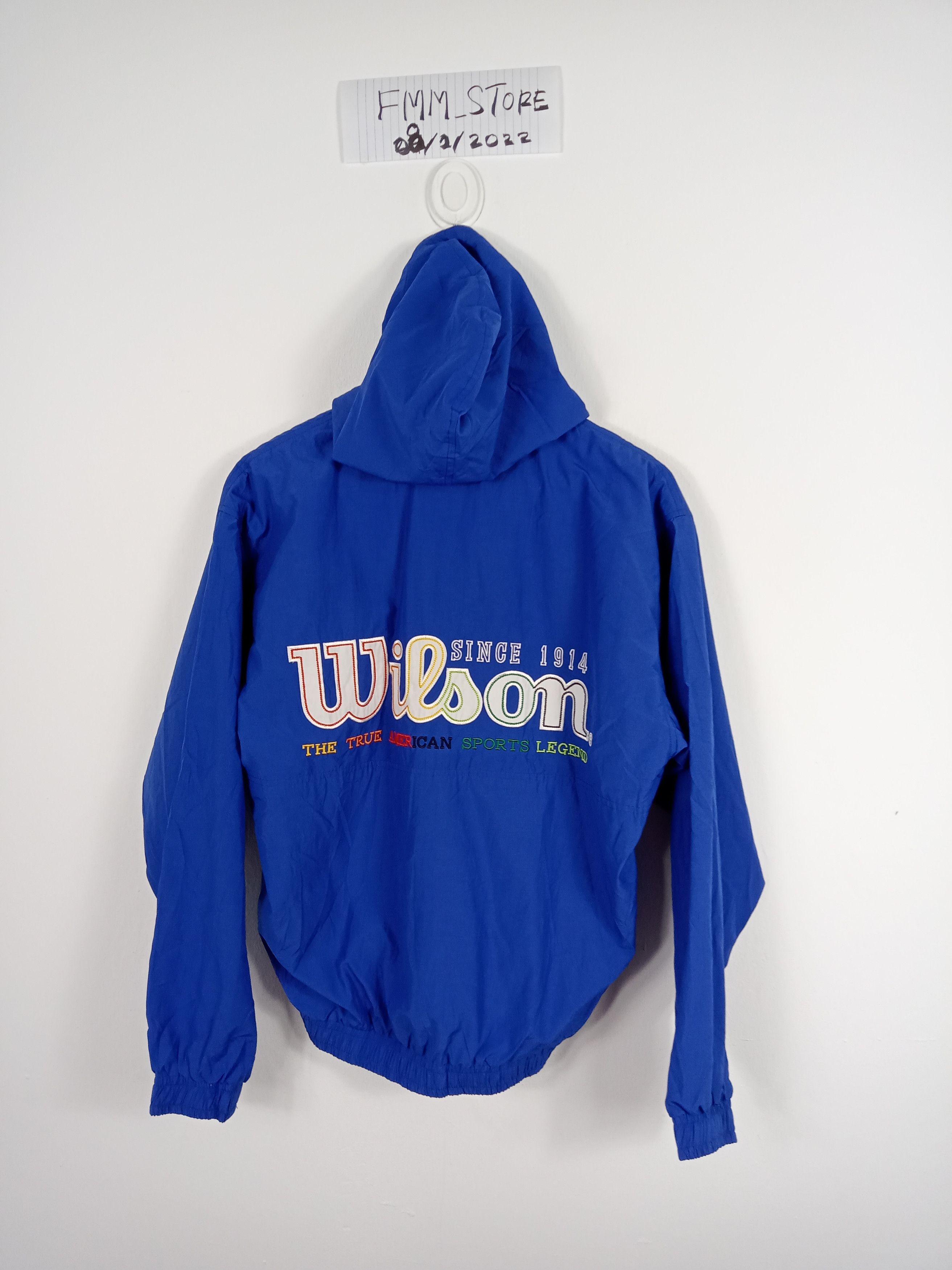 Vintage Wilson Windbreaker Jacket