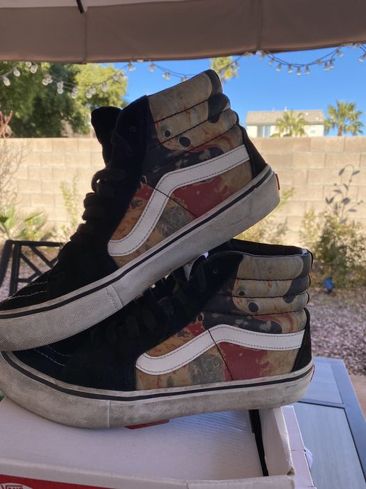 Supreme RARE Andres Serrano Blood & Semen Sk8 Hi Vans | Grailed