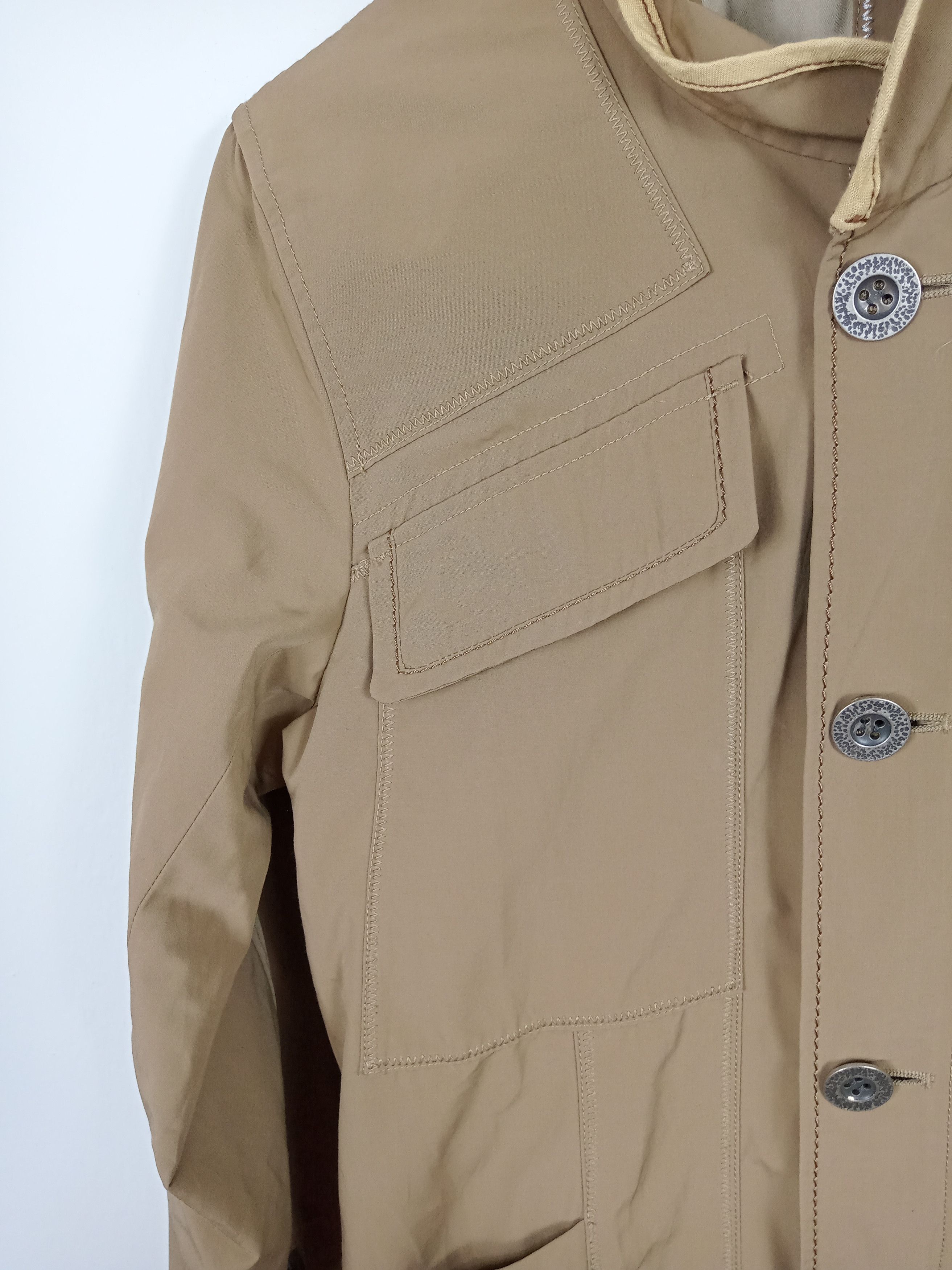 Marithe + Francois Girbaud Marithe Francois Girbaud Made In Italy Multipocket Jacket Size US M / EU 48-50 / 2 - 7 Thumbnail