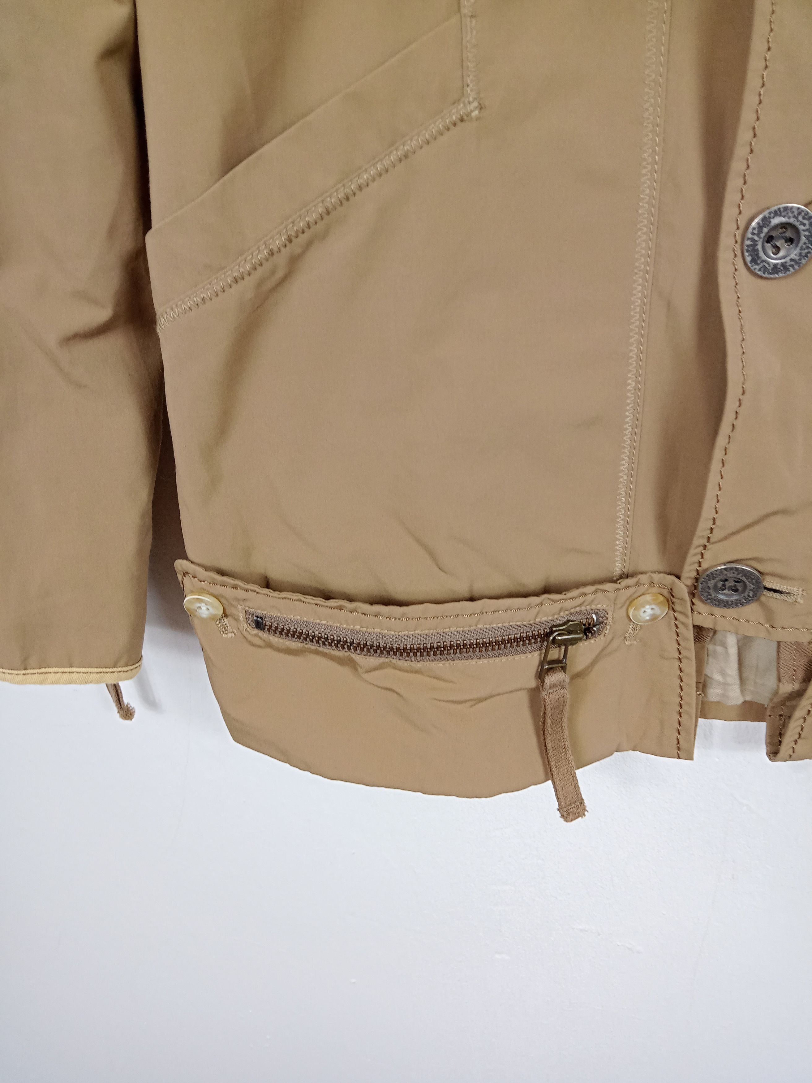 Marithe + Francois Girbaud Marithe Francois Girbaud Made In Italy Multipocket Jacket Size US M / EU 48-50 / 2 - 4 Thumbnail