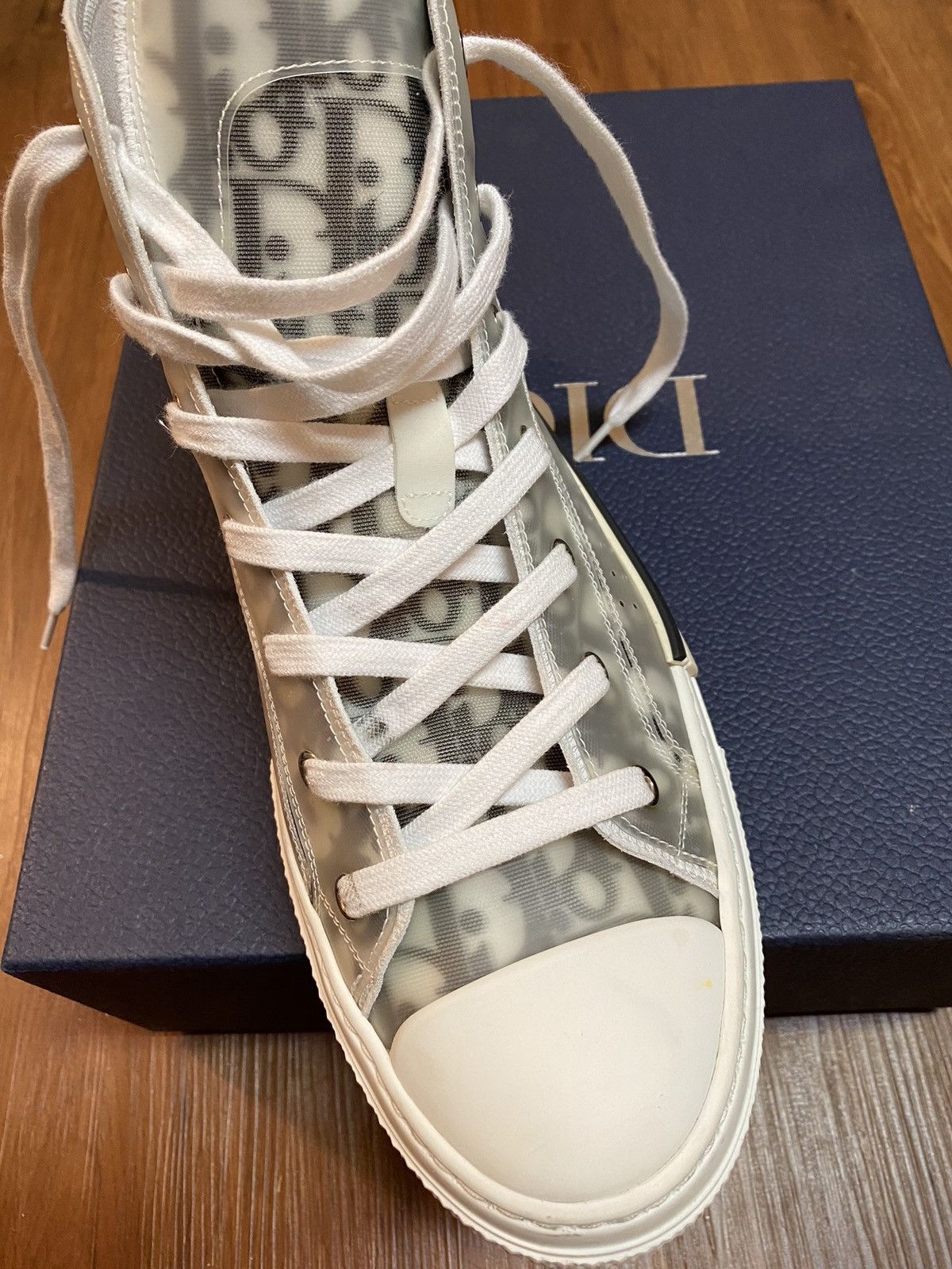 Dior Dior B23 oblique size 11 high top Size US 11 / EU 44 - 12 Thumbnail