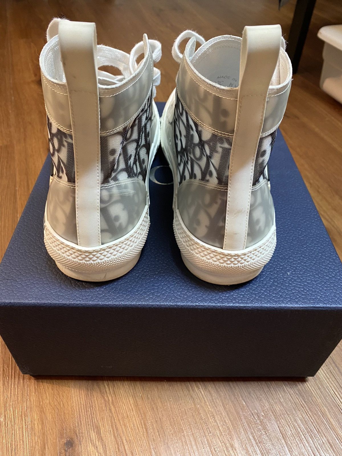 Dior Dior B23 oblique size 11 high top Size US 11 / EU 44 - 3 Thumbnail