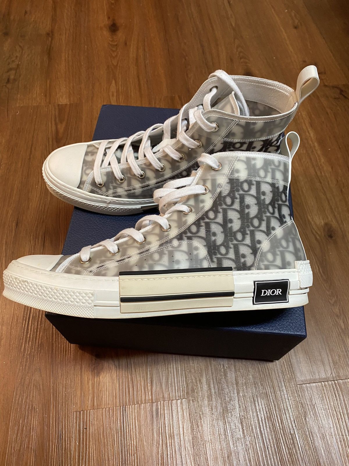 Dior Dior B23 oblique size 11 high top Size US 11 / EU 44 - 4 Thumbnail