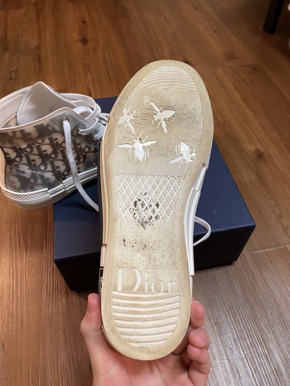 Dior Dior B23 oblique size 11 high top Size US 11 / EU 44 - 10 Thumbnail