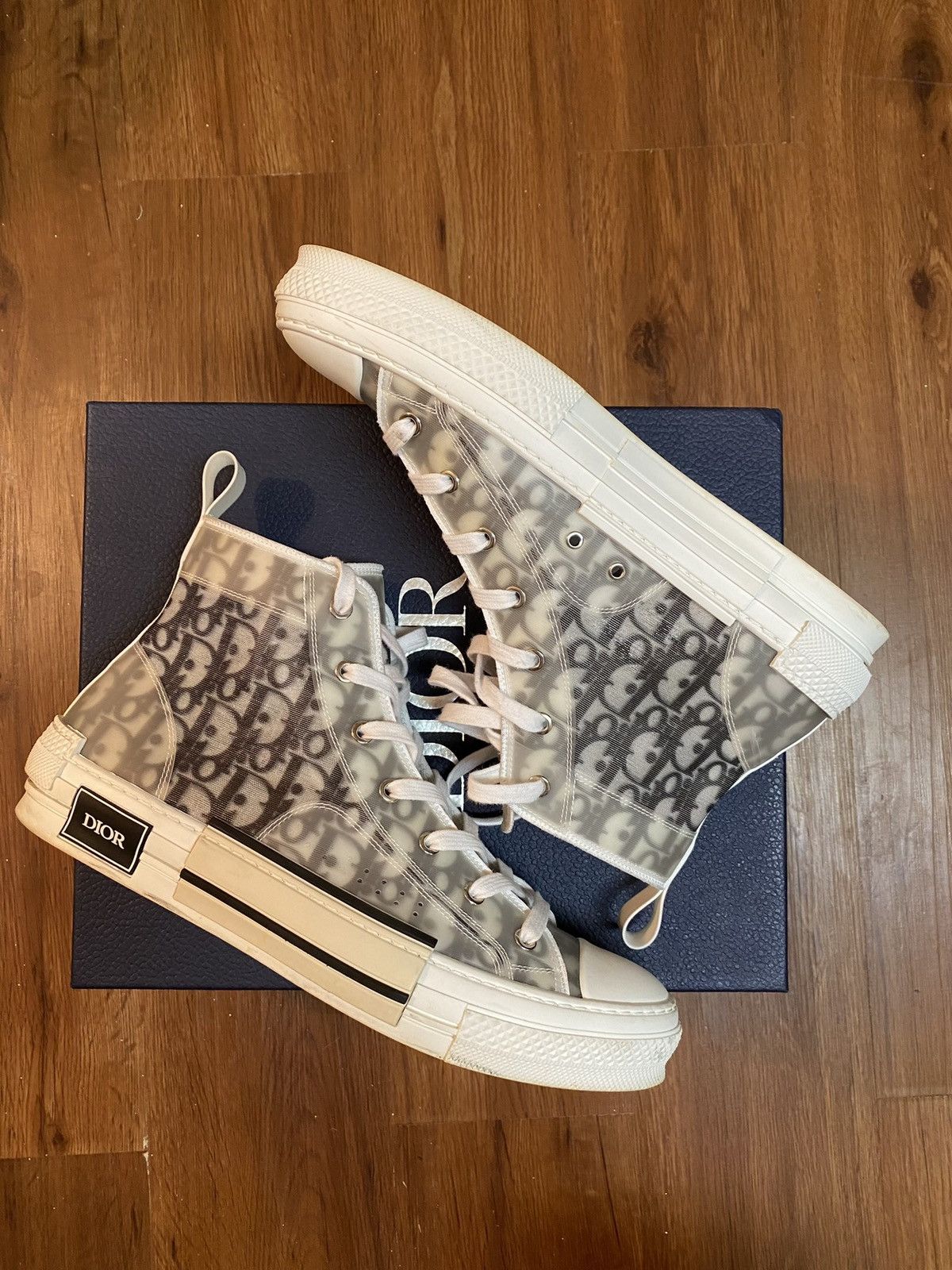Dior Dior B23 oblique size 11 high top Size US 11 / EU 44 - 1 Thumbnail
