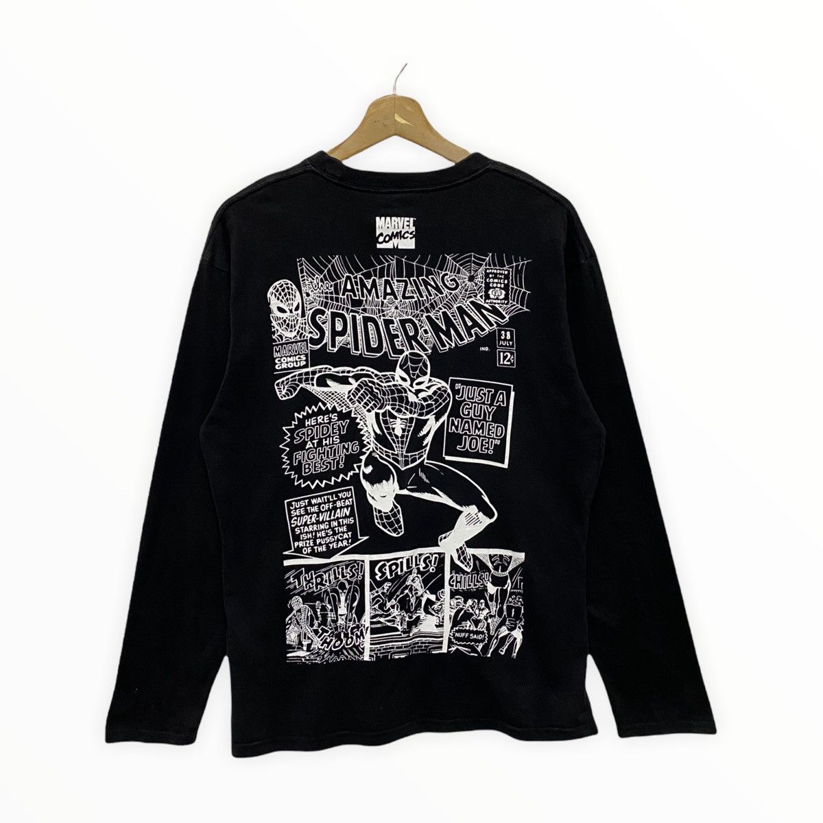 Marvel Comics RARE🔥MARVEL COMICS X SPIDER-MAN DISTRESSED LONG SLEEVE TEE Size US S / EU 44-46 / 1 - 1 Thumbnail