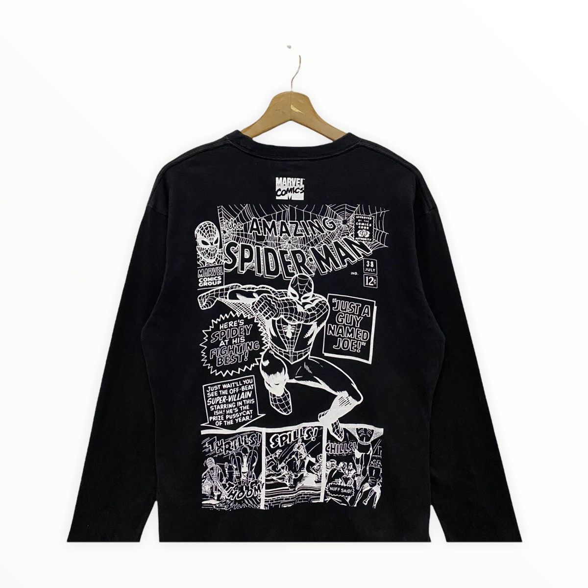 Marvel Comics RARE🔥MARVEL COMICS X SPIDER-MAN DISTRESSED LONG SLEEVE TEE Size US S / EU 44-46 / 1 - 2 Thumbnail