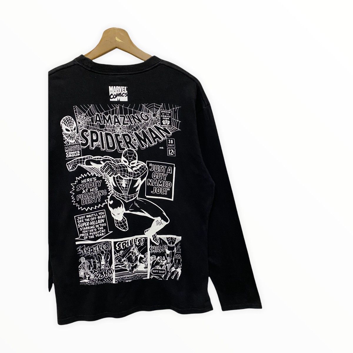 Marvel Comics RARE🔥MARVEL COMICS X SPIDER-MAN DISTRESSED LONG SLEEVE TEE Size US S / EU 44-46 / 1 - 4 Thumbnail