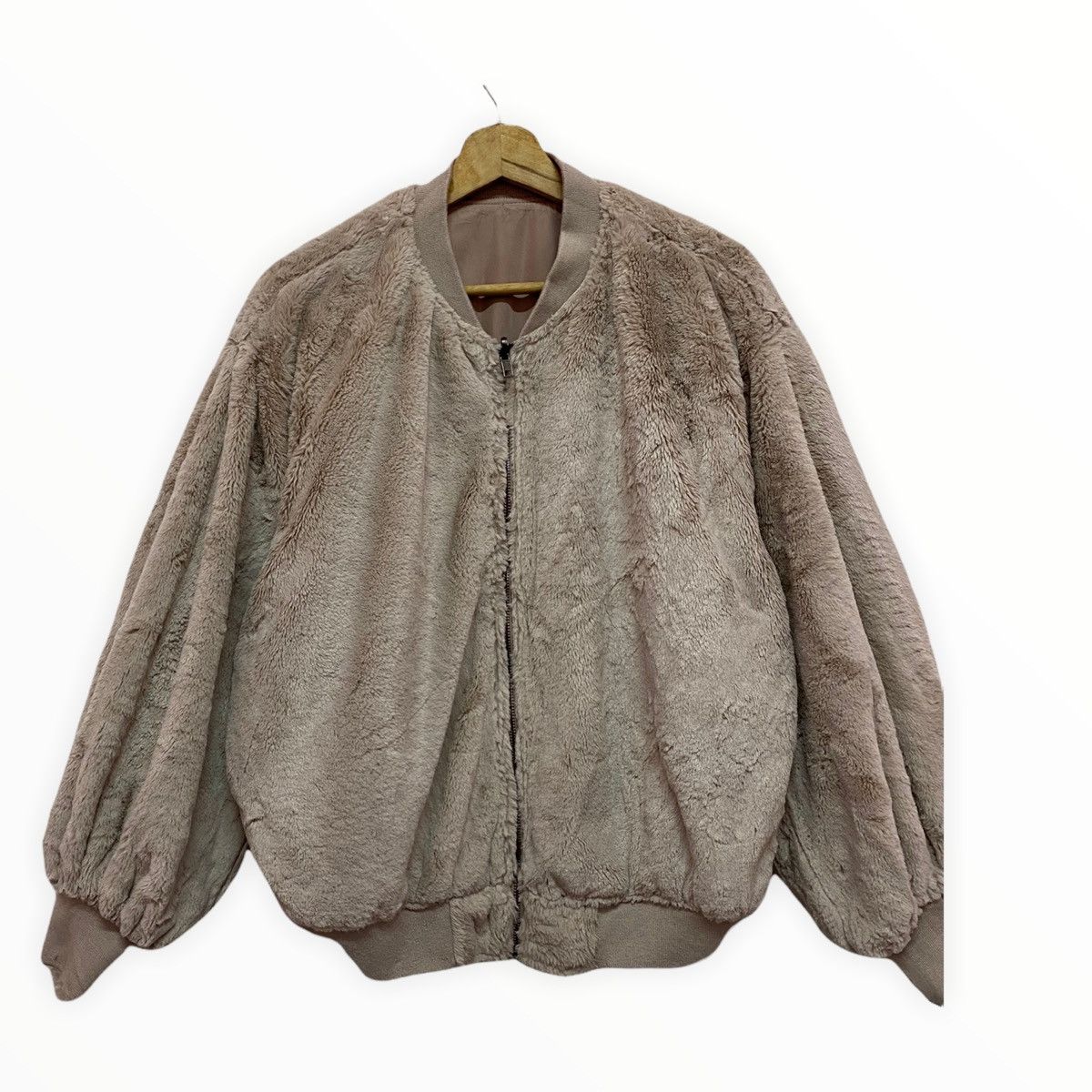 Japanese Brand JAPAN BRAND LUXURIOUS MINK FUR COAT BOMBER JACKET REVERSIBLE Size US L / EU 52-54 / 3 - 4 Thumbnail