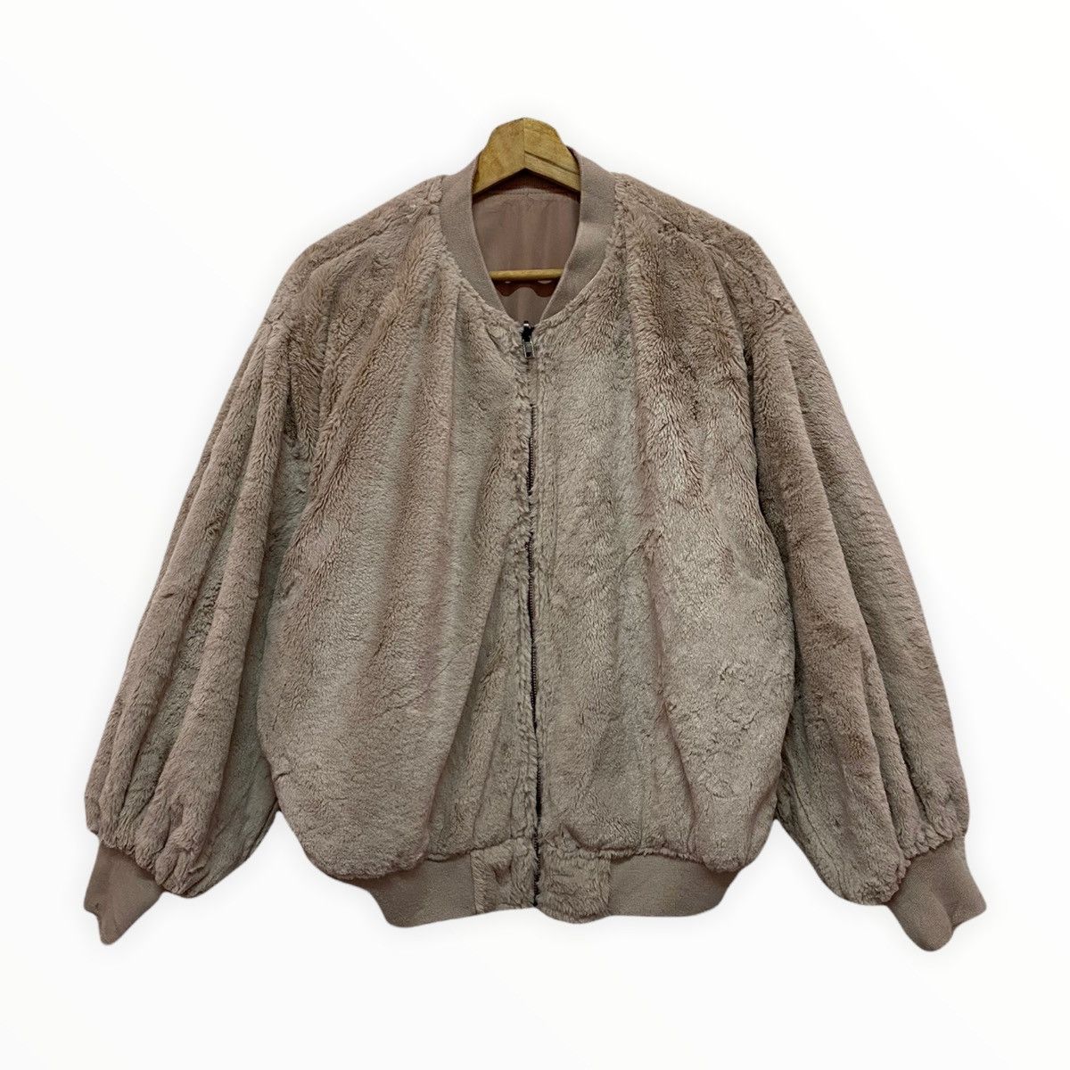 Japanese Brand JAPAN BRAND LUXURIOUS MINK FUR COAT BOMBER JACKET REVERSIBLE Size US L / EU 52-54 / 3 - 1 Thumbnail