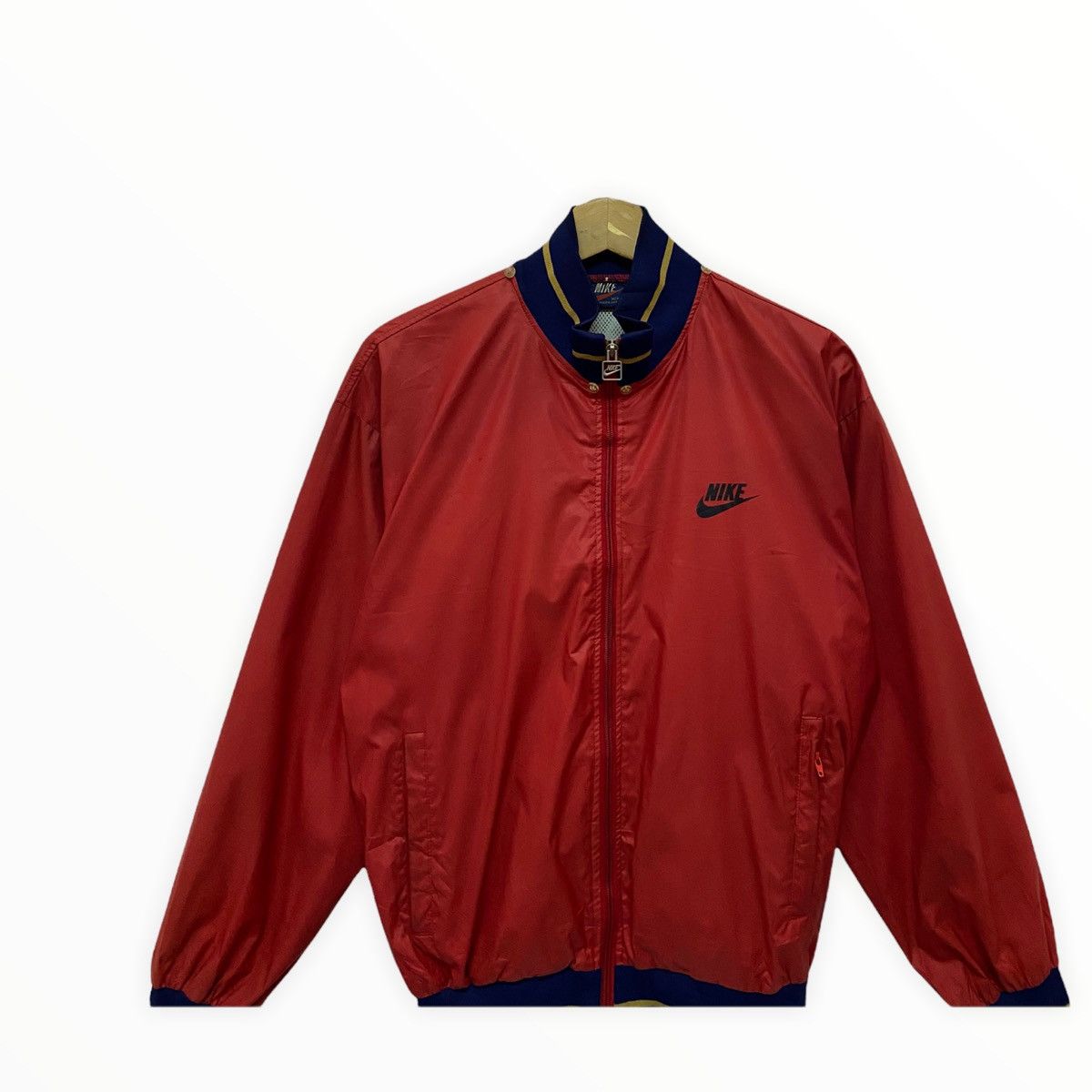 Nike RARE‼️NIKE BLUE TAG MADE IN JAPAN NYLON LIGHT JACKET Size US M / EU 48-50 / 2 - 7 Thumbnail