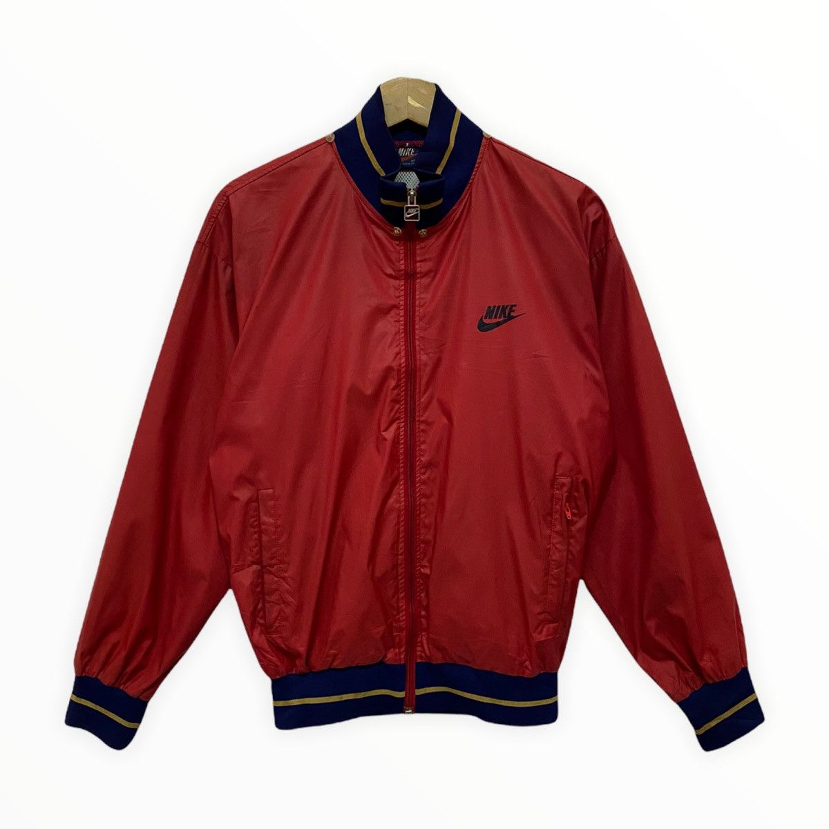 Nike RARE‼️NIKE BLUE TAG MADE IN JAPAN NYLON LIGHT JACKET Size US M / EU 48-50 / 2 - 2 Thumbnail