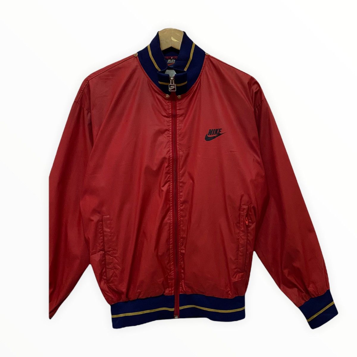 Nike RARE‼️NIKE BLUE TAG MADE IN JAPAN NYLON LIGHT JACKET Size US M / EU 48-50 / 2 - 5 Thumbnail