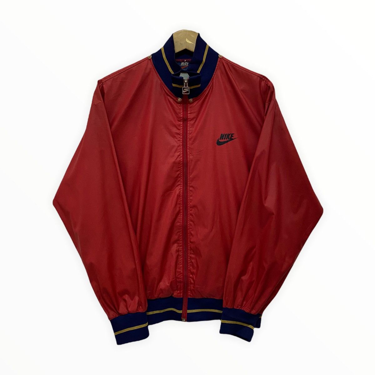 Nike RARE‼️NIKE BLUE TAG MADE IN JAPAN NYLON LIGHT JACKET Size US M / EU 48-50 / 2 - 1 Thumbnail