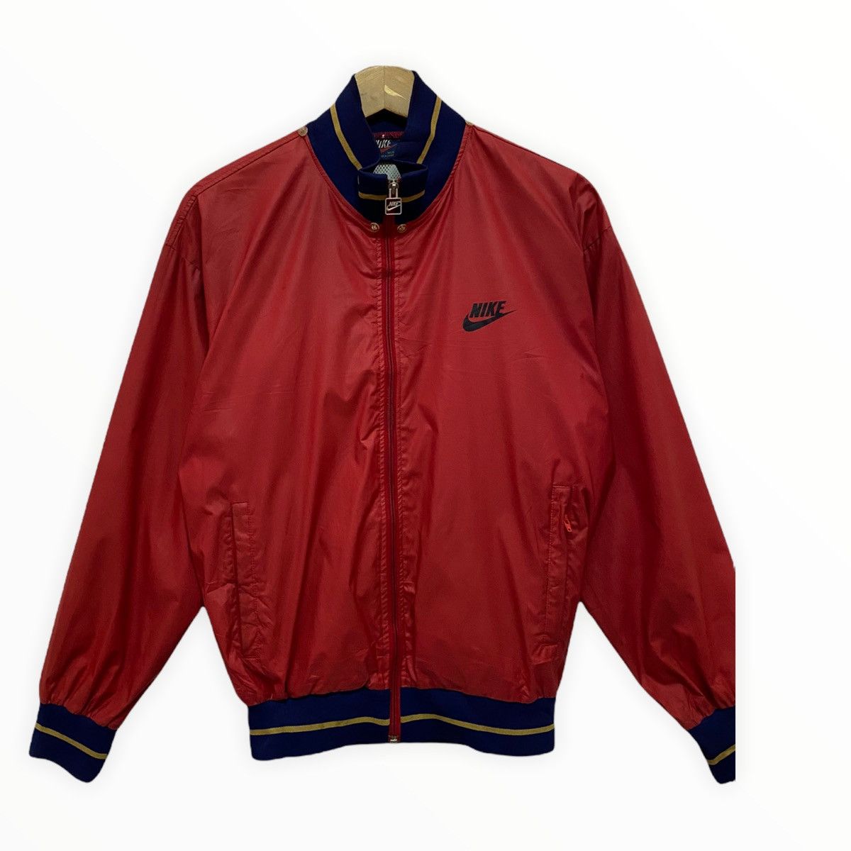 Nike RARE‼️NIKE BLUE TAG MADE IN JAPAN NYLON LIGHT JACKET Size US M / EU 48-50 / 2 - 6 Thumbnail