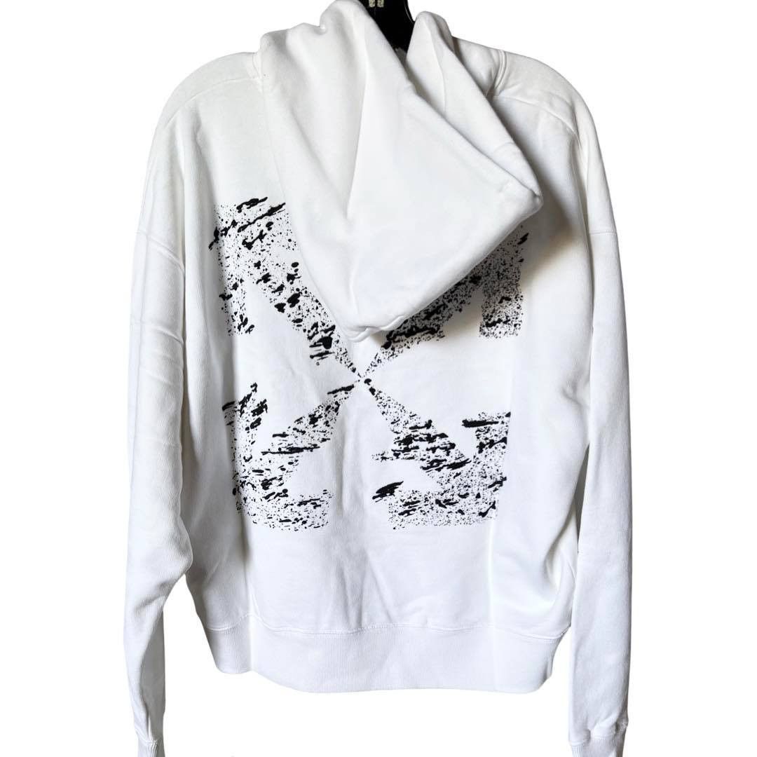 Off-White BNWT OFF-WHITE PAINT SPLAT ARROW HOODIE Size US S / EU 44-46 / 1 - 4 Thumbnail