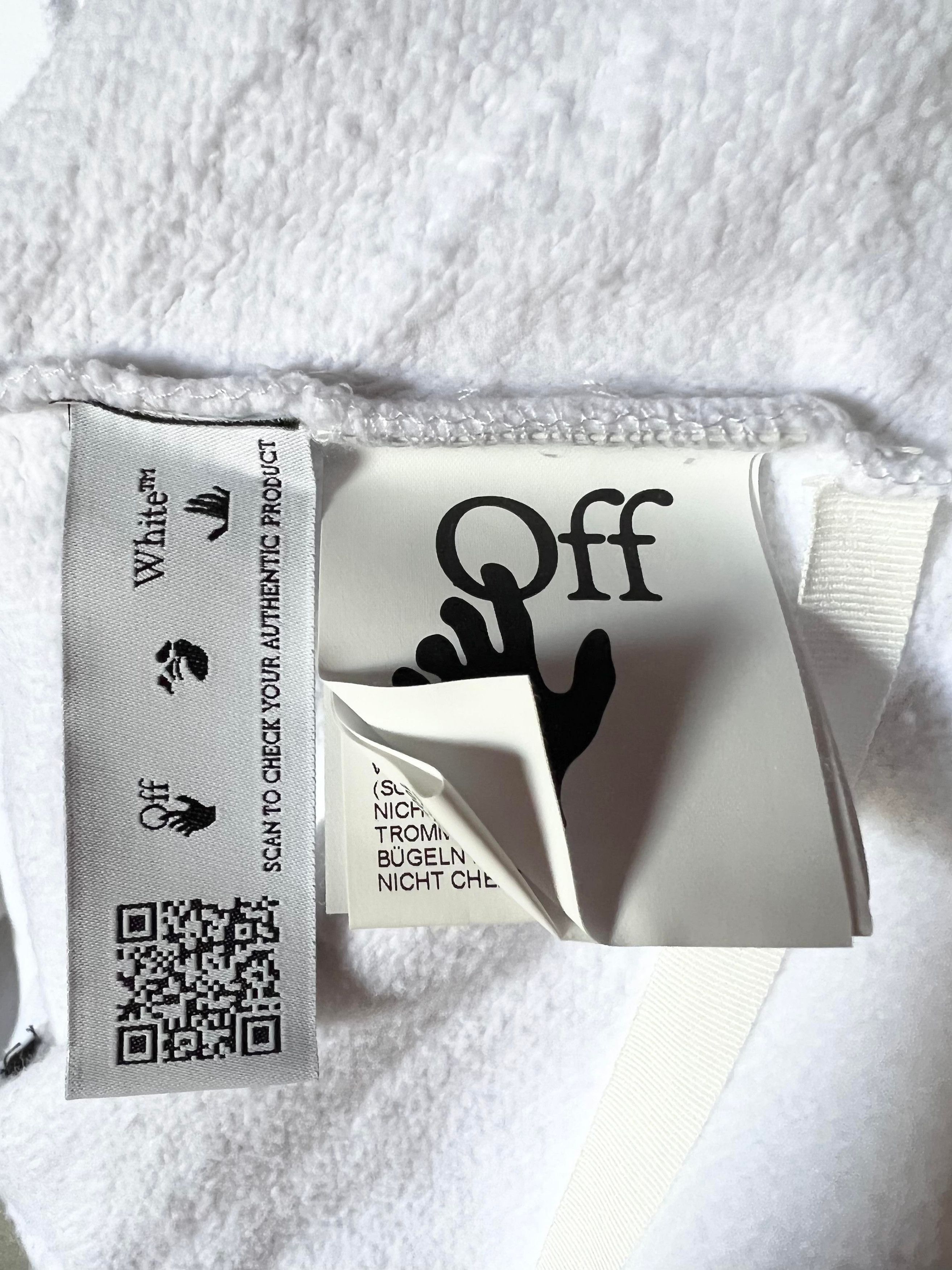 Off-White BNWT OFF-WHITE PAINT SPLAT ARROW HOODIE Size US S / EU 44-46 / 1 - 8 Thumbnail