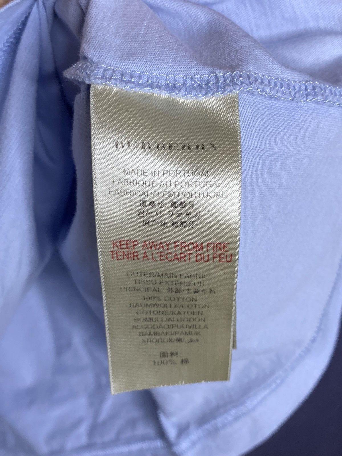 Burberry Burberry brit embroidered logo t shirt Size US L / EU 52-54 / 3 - 4 Thumbnail