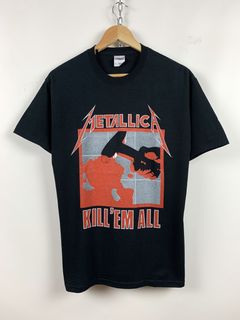 Metallica Vintage Distressed Kill 'Em All Raglan Baseball Jersey