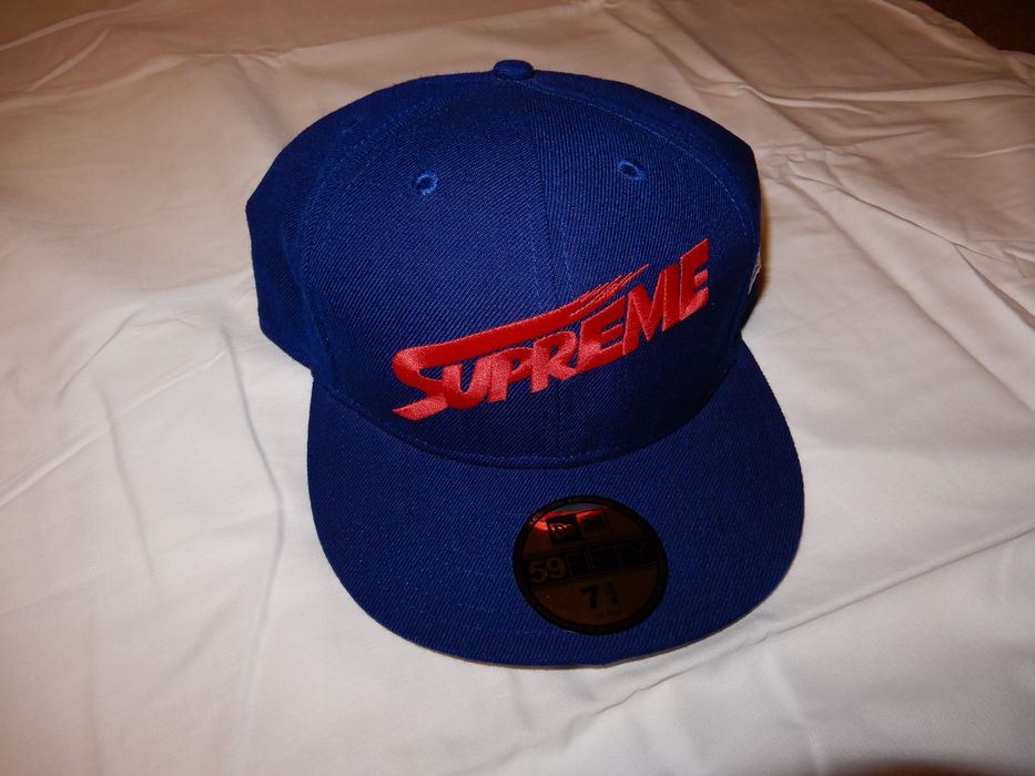 Supreme Mont Blanc New Era Fitted 7 3/4 | Grailed