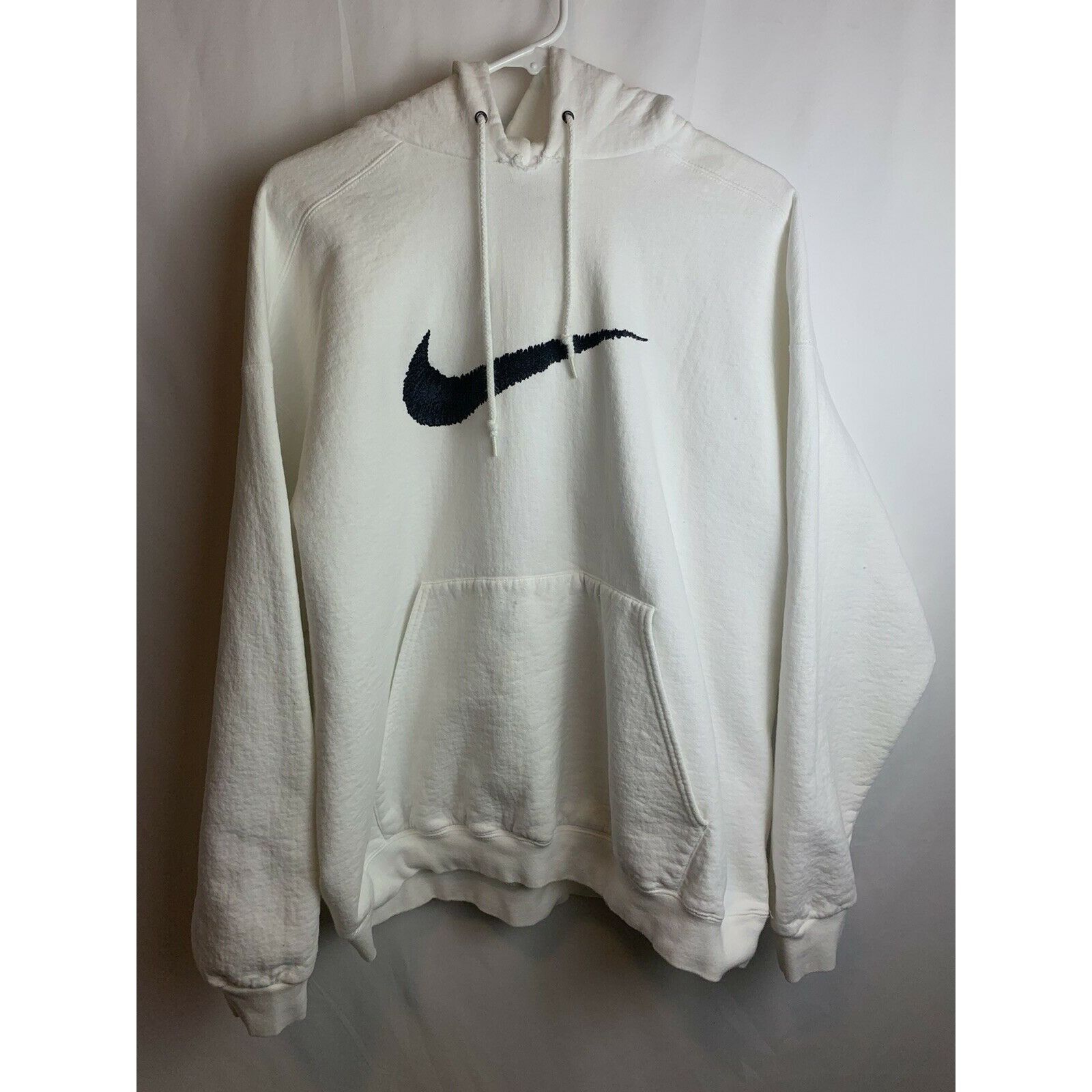 Nike Vintage 90's Nike Embroidered Swoosh Long Sleeve Tee | mairockboxstore  | REVERSIBLE, image size:1600x1600