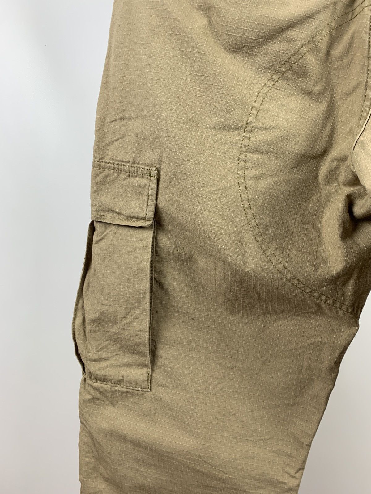 Carhartt Vintage Carhartt WIP Beige Regular Cargo Pants Travis Style Size US 33 - 13 Thumbnail