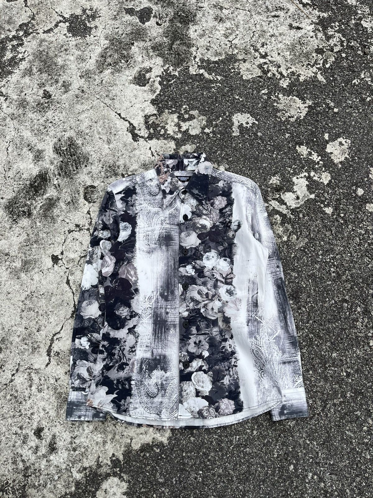 Tornado Mart Tornado Mart Overprinted Shirt Size US S / EU 44-46 / 1 - 2 Thumbnail