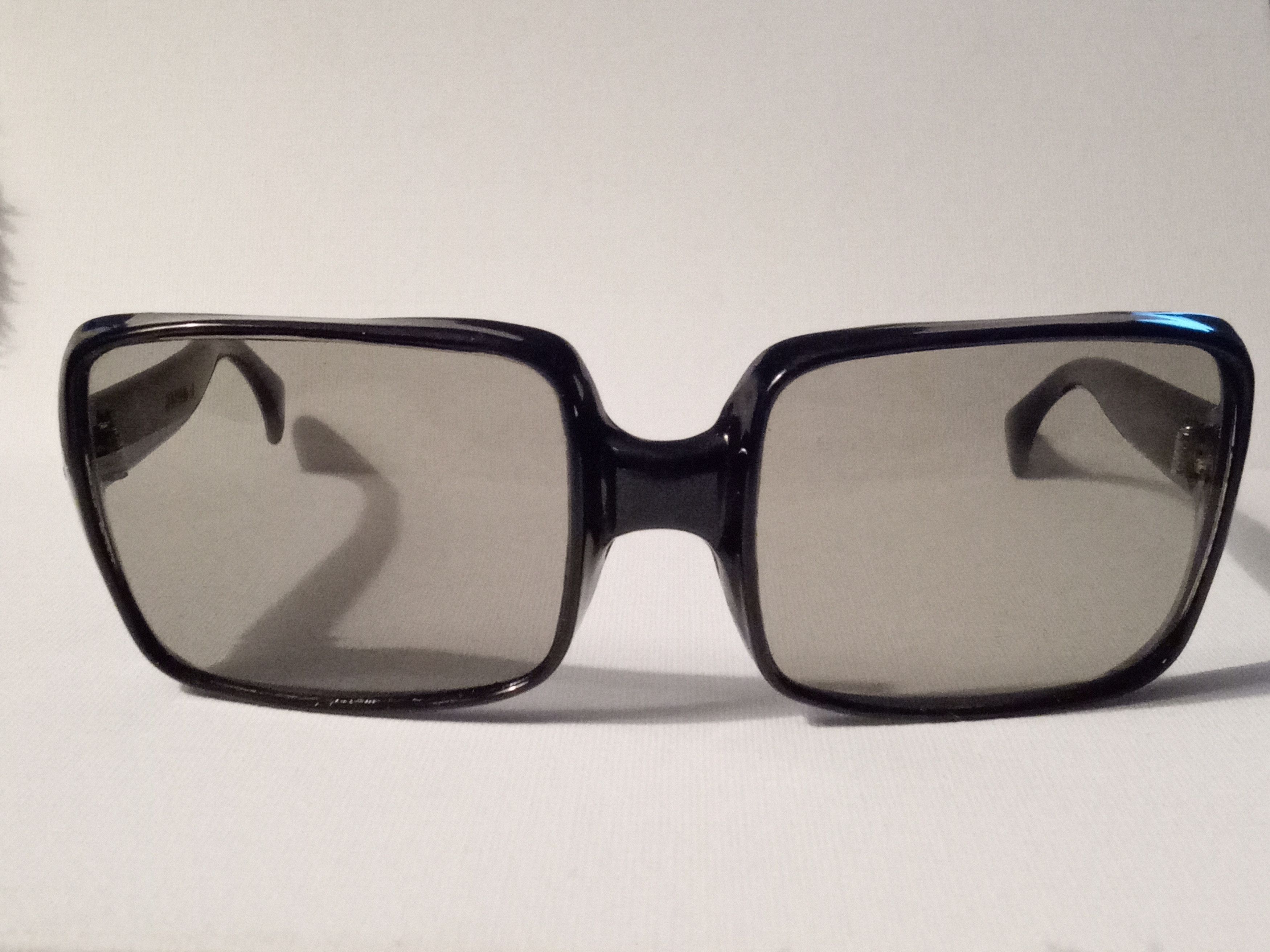 Vintage New Rare Vintage Early Japan Black Sunglasses NOS JAPAN Size ONE SIZE - 1 Thumbnail