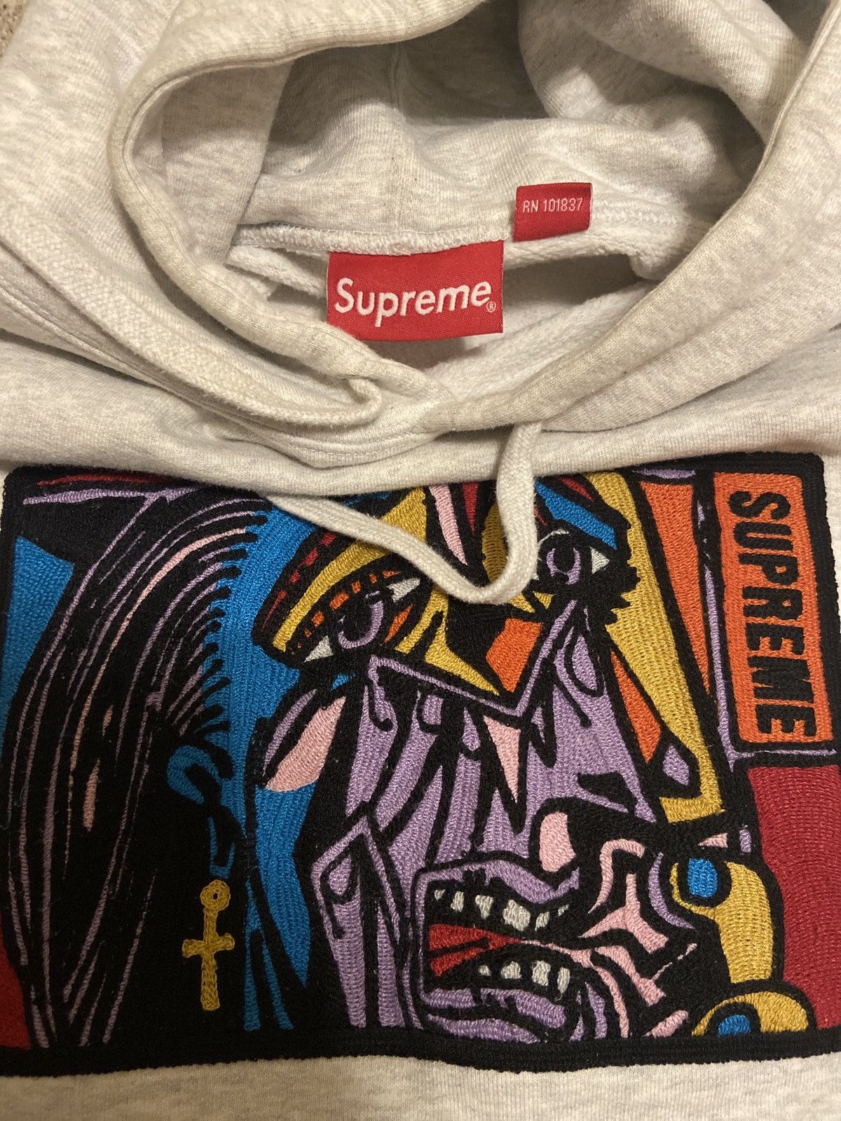 Supreme Picasso disturbed face hoodie fw19