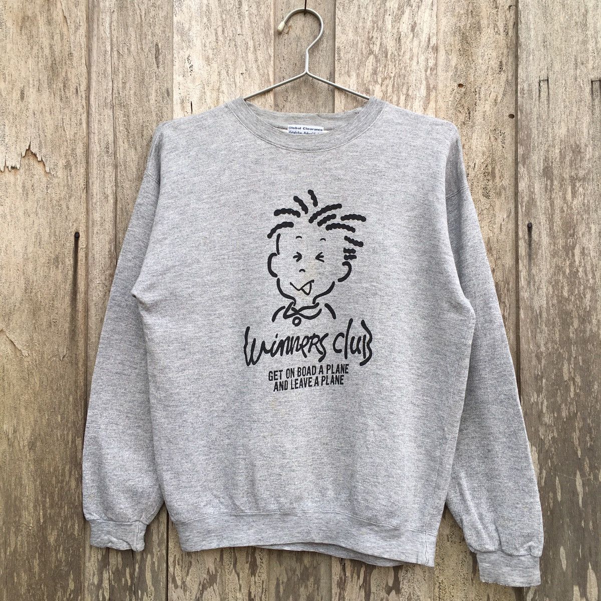 Vintage Vintage Winners Club Crewneck Sweatshirt Big Logo Size US M / EU 48-50 / 2 - 1 Thumbnail