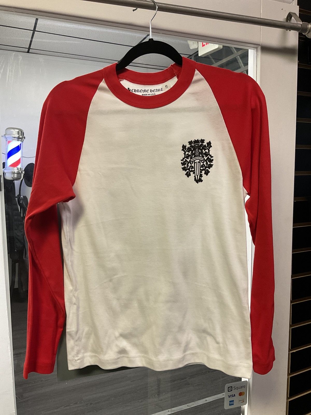 Chrome Hearts Chrome Hearts Baseball Raglan Long Sleeve T-Shirt