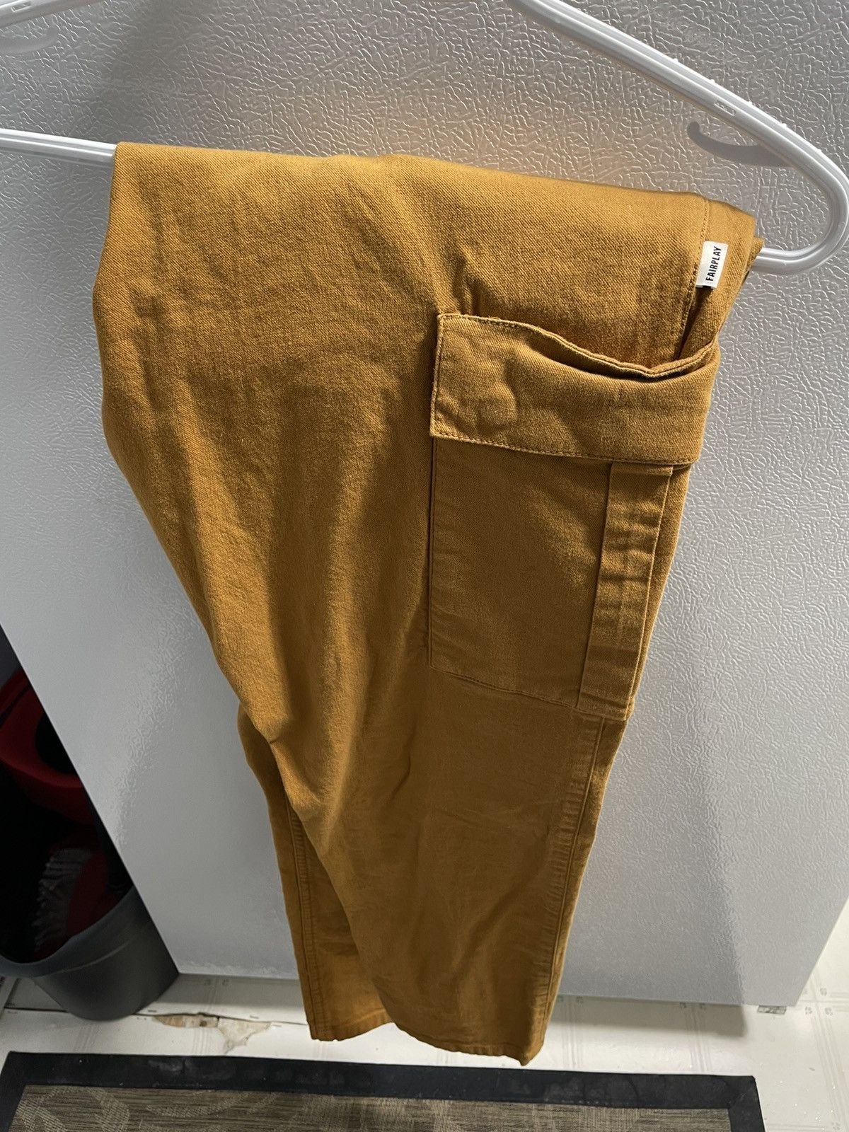 Fairplay FairPlay Cargo Pants Tan Grailed