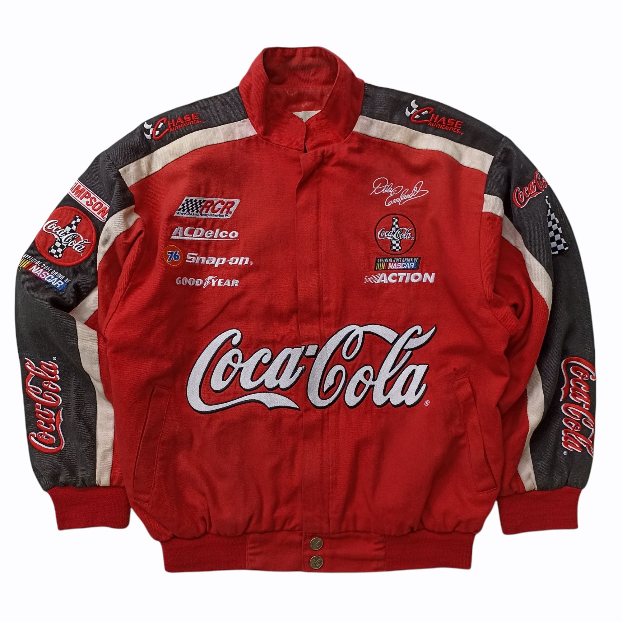 Nascar Dale Earnhardt #3 Small Coca good Cola Collection Jacket