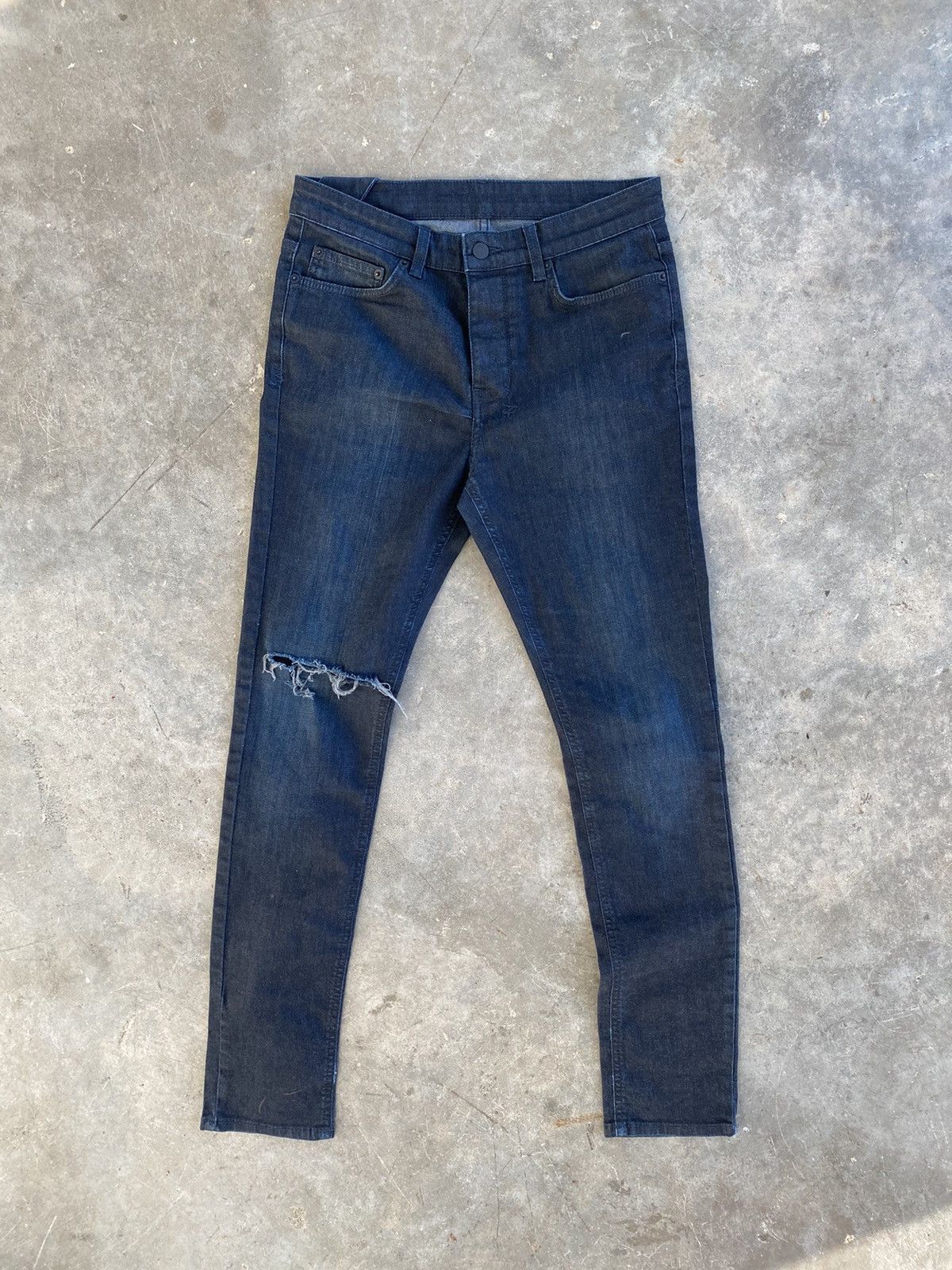 Ksubi Ksubi Chitch Dark Petrol Denim Jeans Sz. 30 ❄️🥣 Van Wolf Size US 30 / EU 46 - 3 Thumbnail