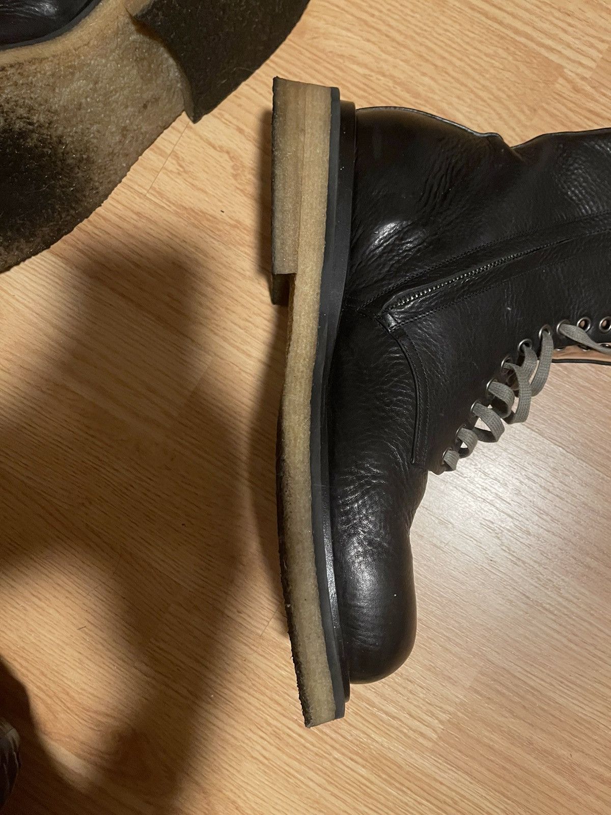 Bottega Veneta Crepe Sole Lug Boots Size US 9.5 / EU 42-43 - 9 Thumbnail
