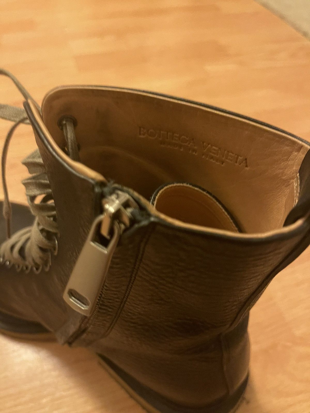 Bottega Veneta Crepe Sole Lug Boots Size US 9.5 / EU 42-43 - 6 Thumbnail