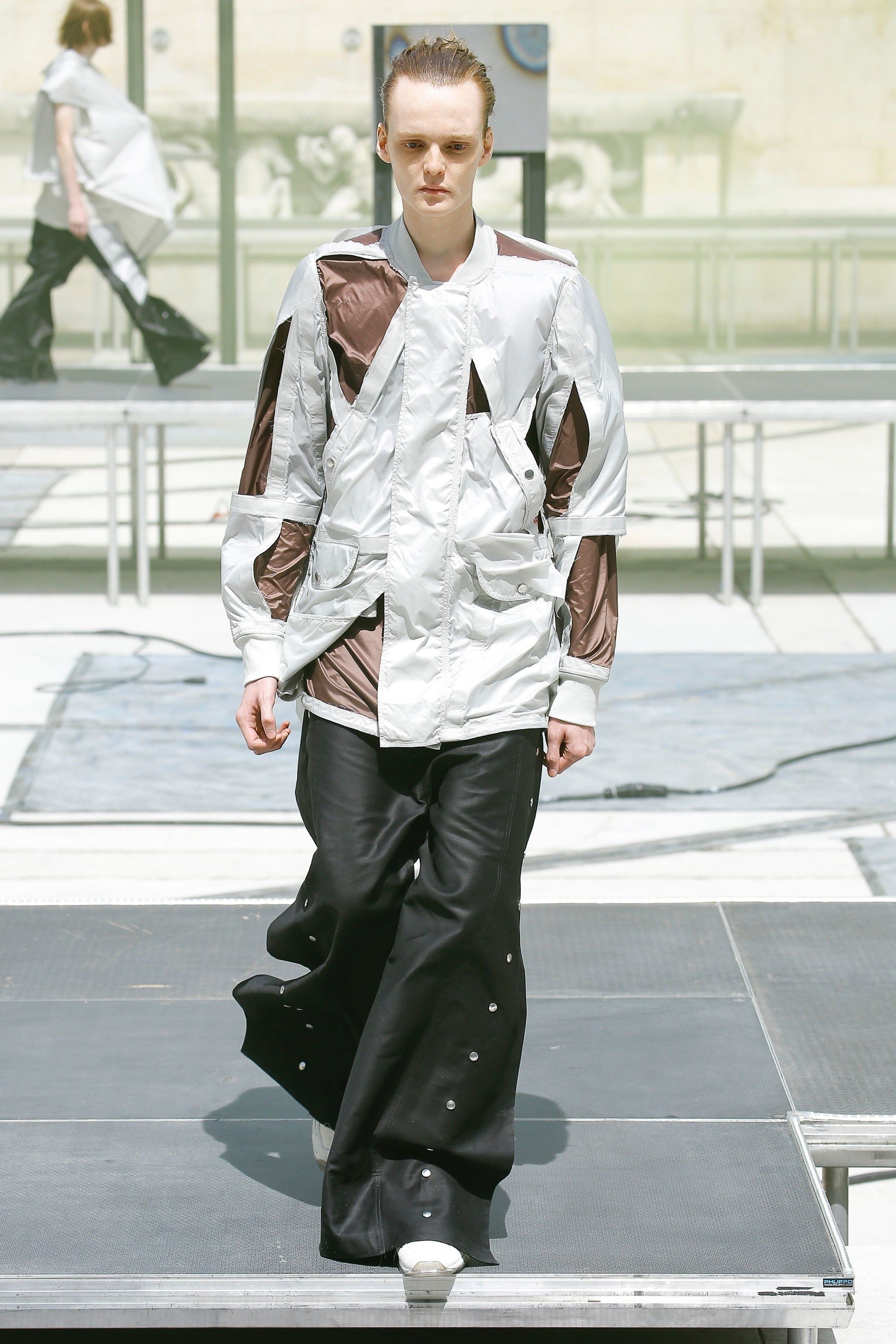 ジャケット・アウター rick owens19ss Babel Snapfront Jacket RICK OWENS(リックオウエンス) Babel Snapfront Jacketナイロン