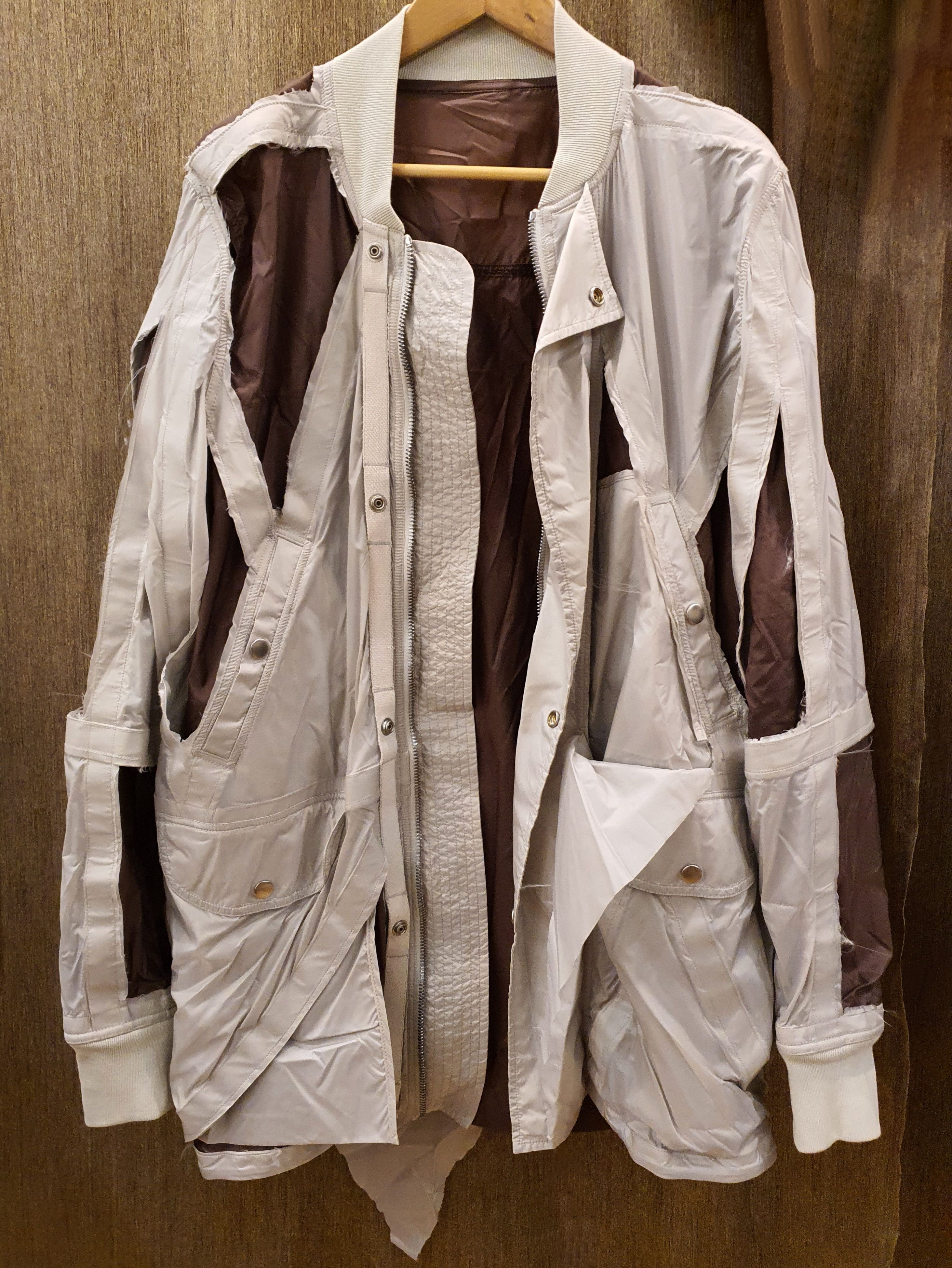 rick owens19ss Babel Snapfront Jacket