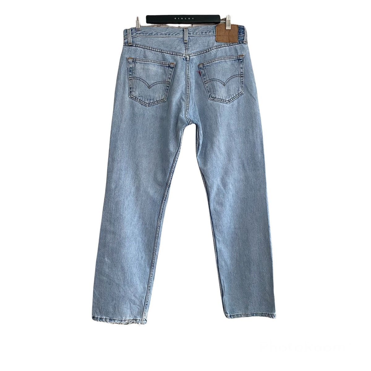 Levi's Vintage Levis 501 Distressed Jeans Faded 34x30 Made USA Size US 34 / EU 50 - 2 Thumbnail