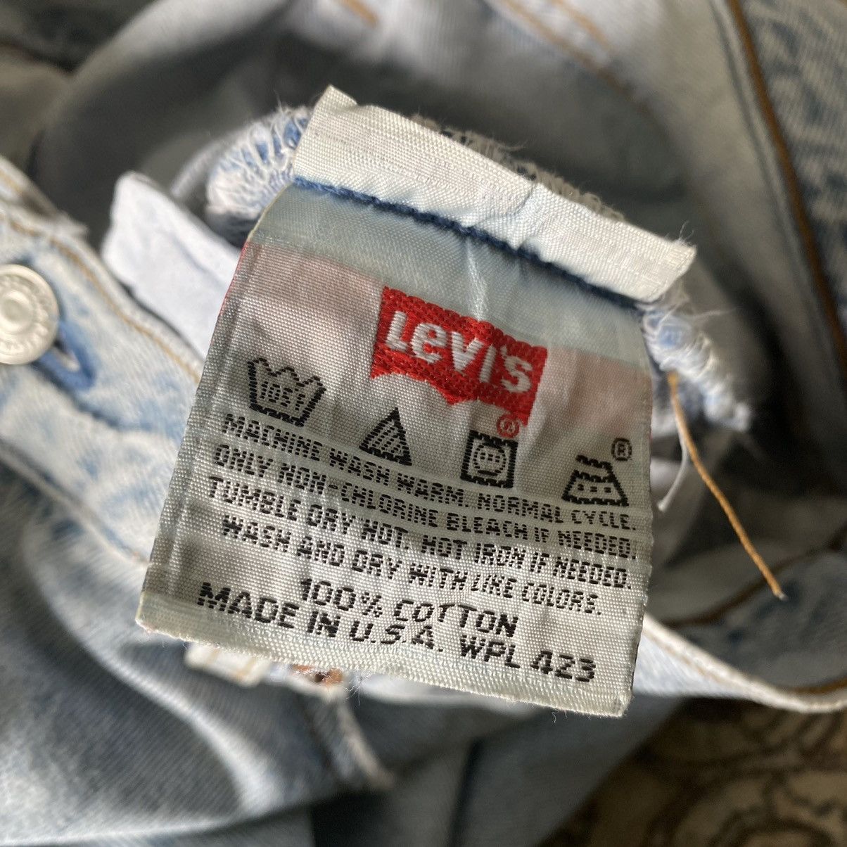 Levi's Vintage Levis 501 Distressed Jeans Faded 34x30 Made USA Size US 34 / EU 50 - 16 Thumbnail