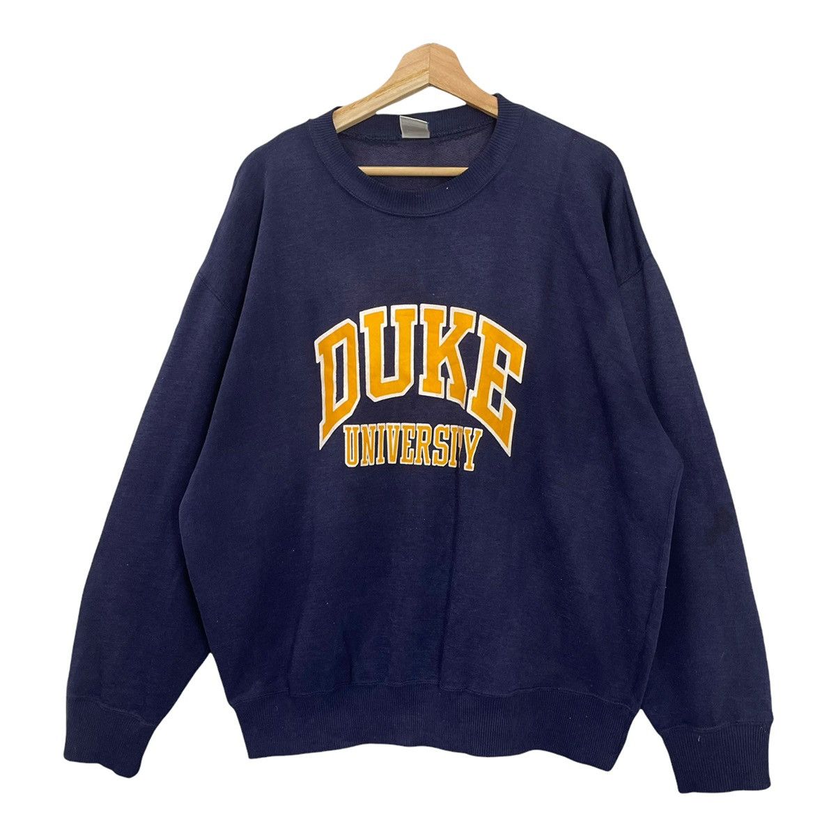 Vintage Vintage 90s Duke University Crewneck Sweatshirt Size L Size US M / EU 48-50 / 2 - 3 Thumbnail