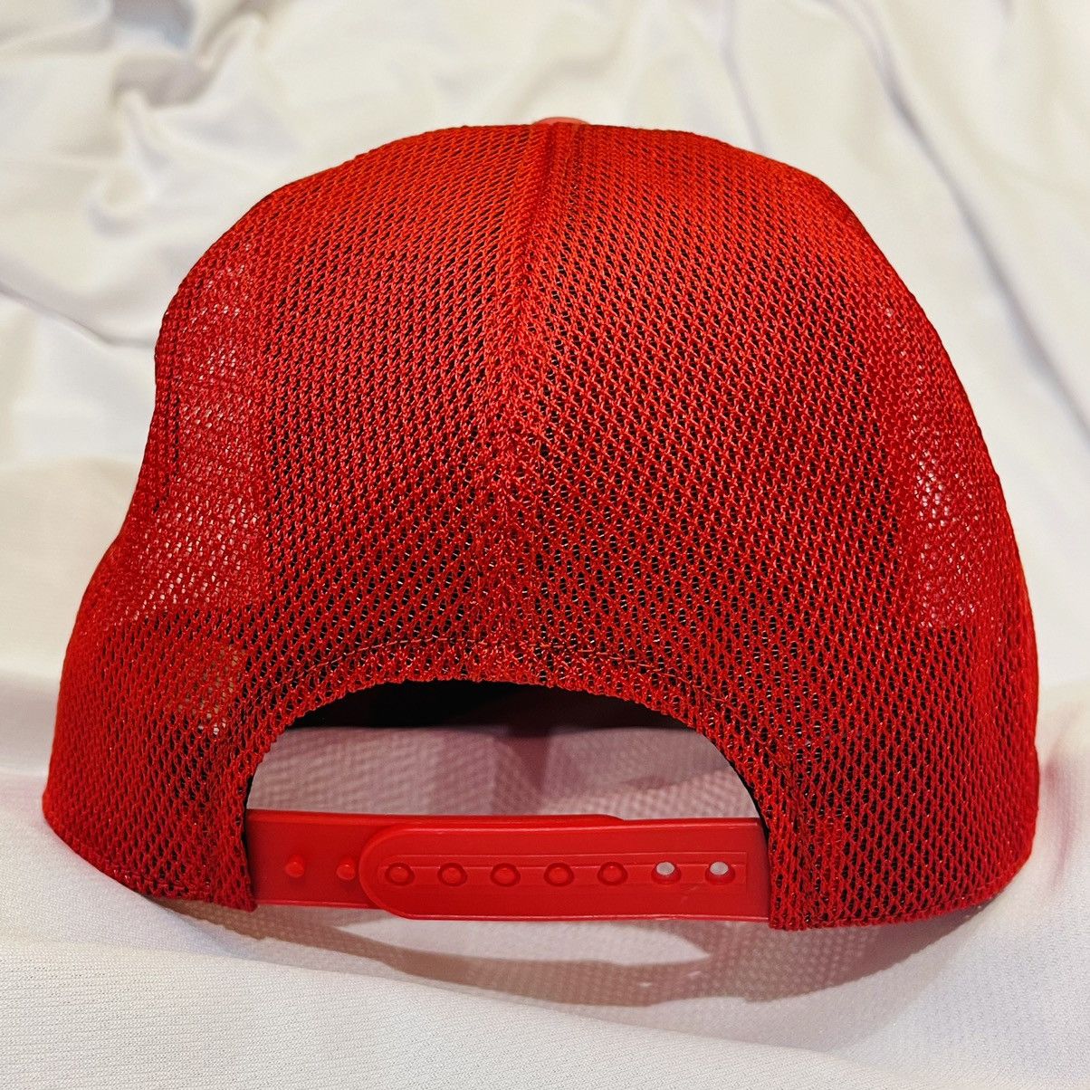 Bape Red Color Camo Mesh Cap Size ONE SIZE - 5 Thumbnail
