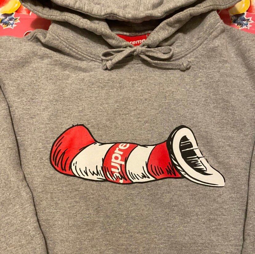 Supreme Supreme Cat In The Hat Hoodie Size US M / EU 48-50 / 2 - 2 Preview