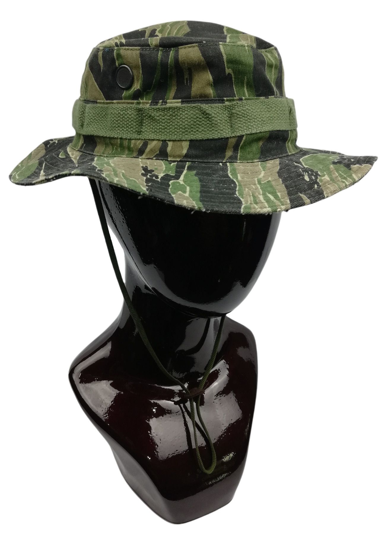 Other 🔥Tiger Stripe Camouflage Military Wide Brim Bucket Hat Size ONE SIZE - 8 Thumbnail