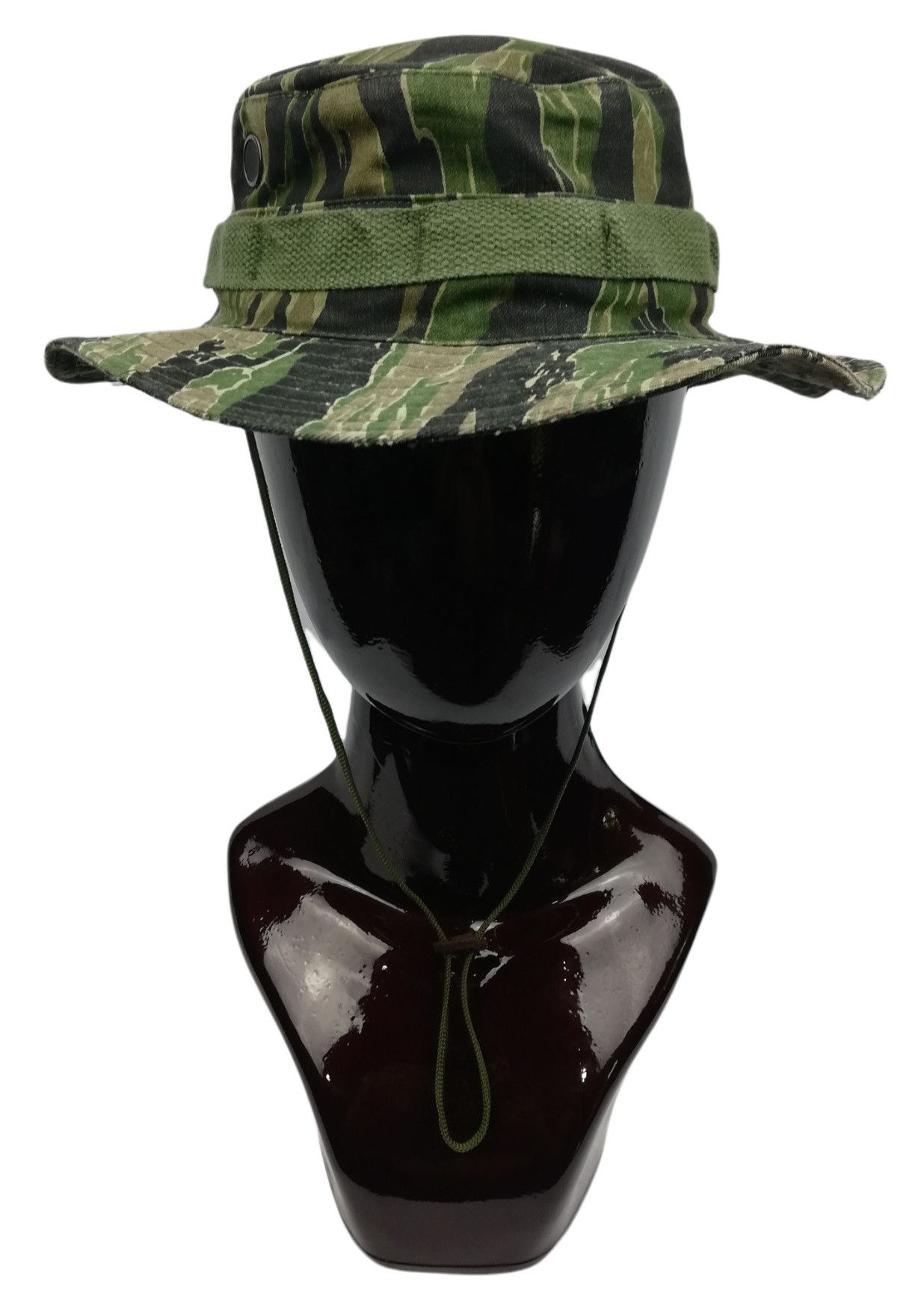 Other 🔥Tiger Stripe Camouflage Military Wide Brim Bucket Hat Size ONE SIZE - 9 Thumbnail